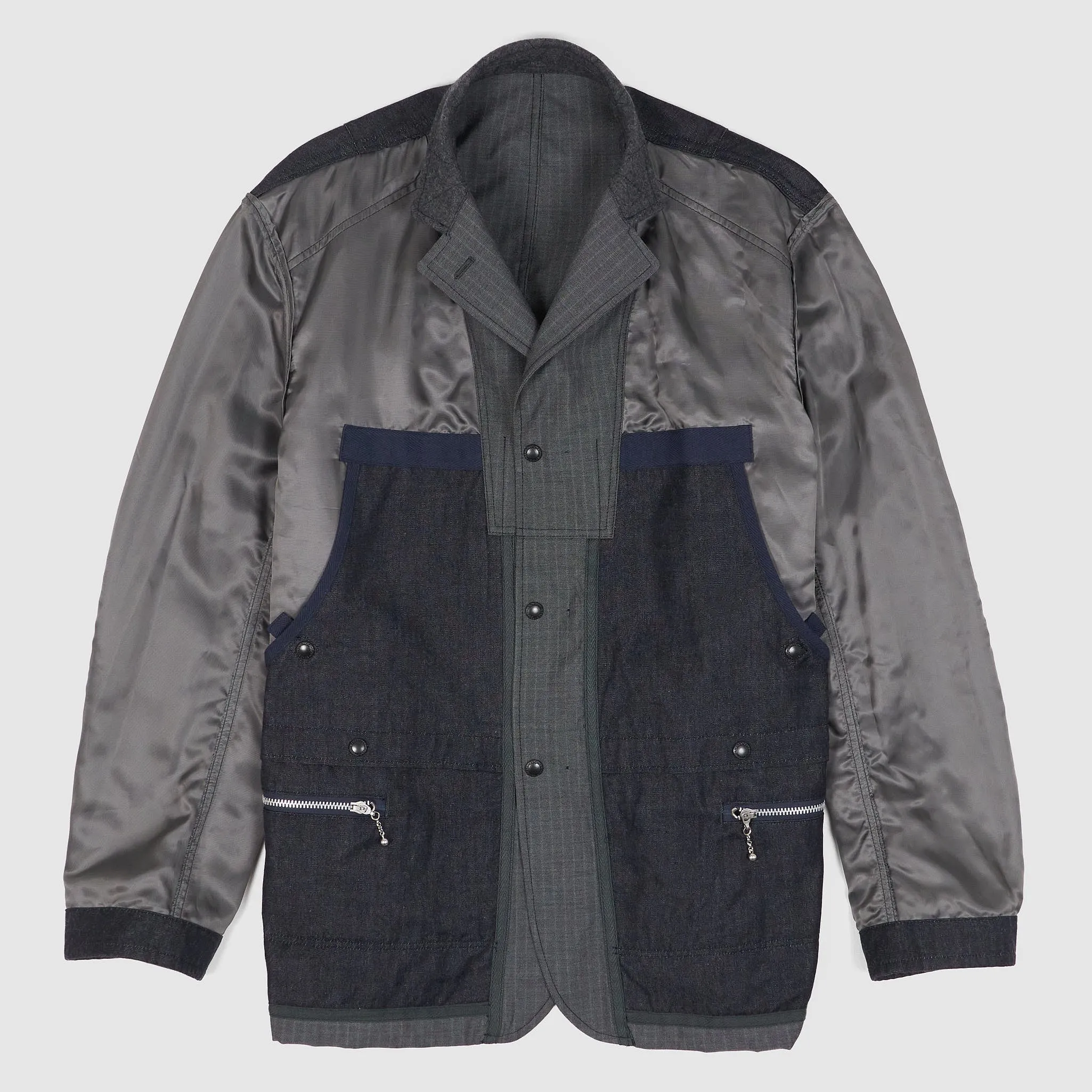 Junya Watanabe MAN Reversible Pinstripe Blazer sold by DeeCee style product image thumbnail 3