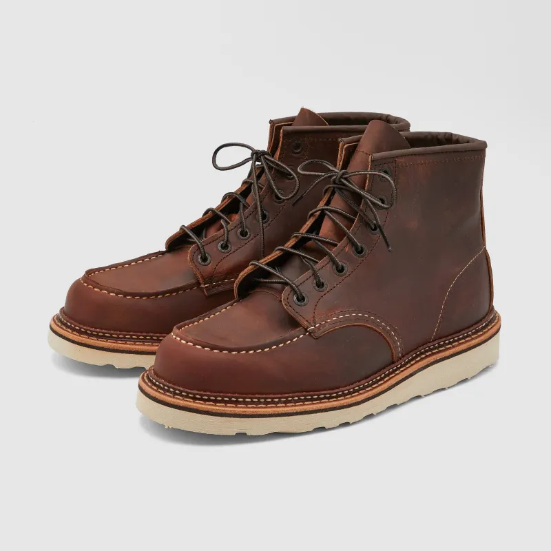 Red Wing Heritage Shoes Classic Moc Rough & Tough  Leather, 01907 sold by DeeCee style