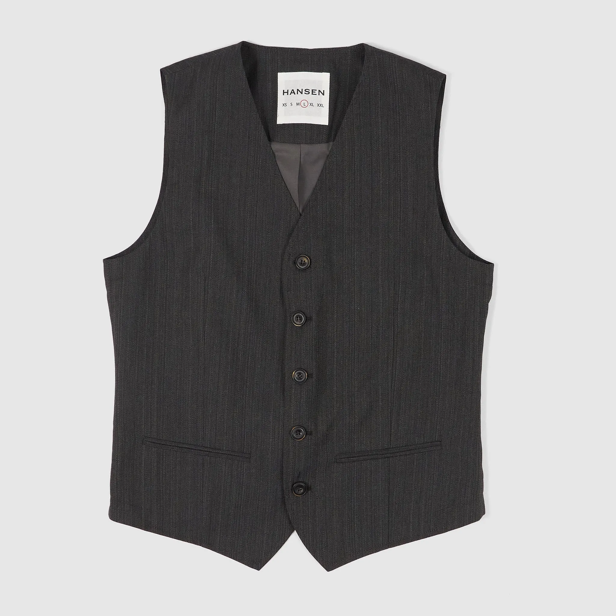Hansen Classic Cotton Vest sold by DeeCee style