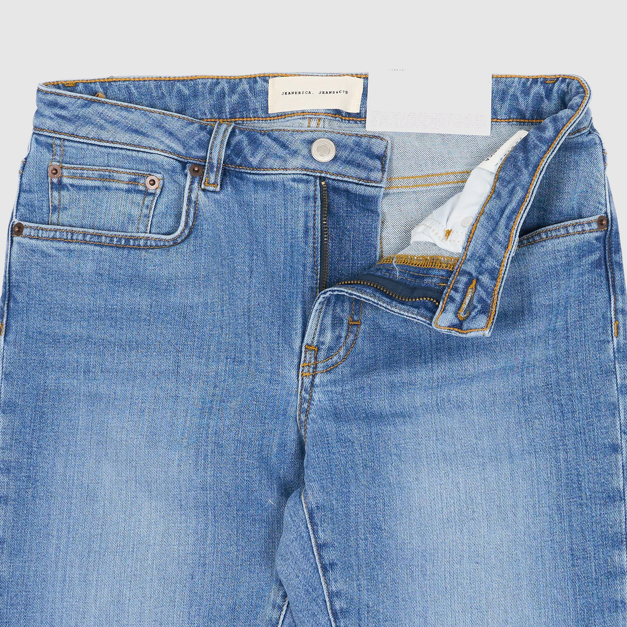 Jeanerica Ladies Straight Leg Denim 5 Pocket Jeans sold by DeeCee style product image thumbnail 4