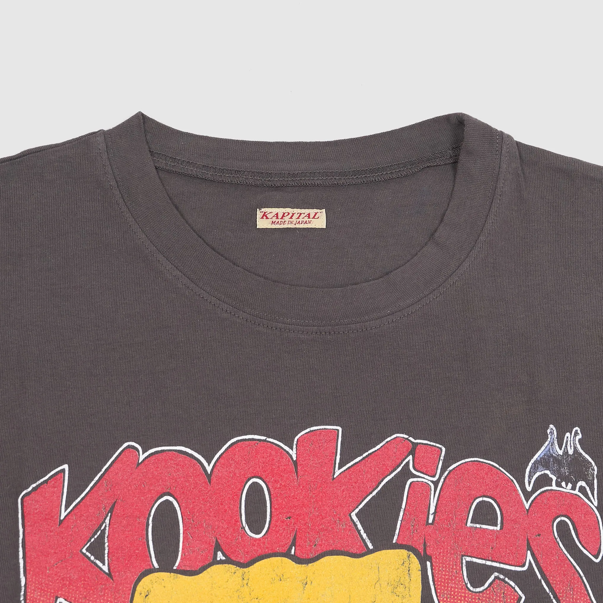 Kapital Buster Kookies Bowy Printed Crew Neck T-Shirt sold by DeeCee style product image thumbnail 3
