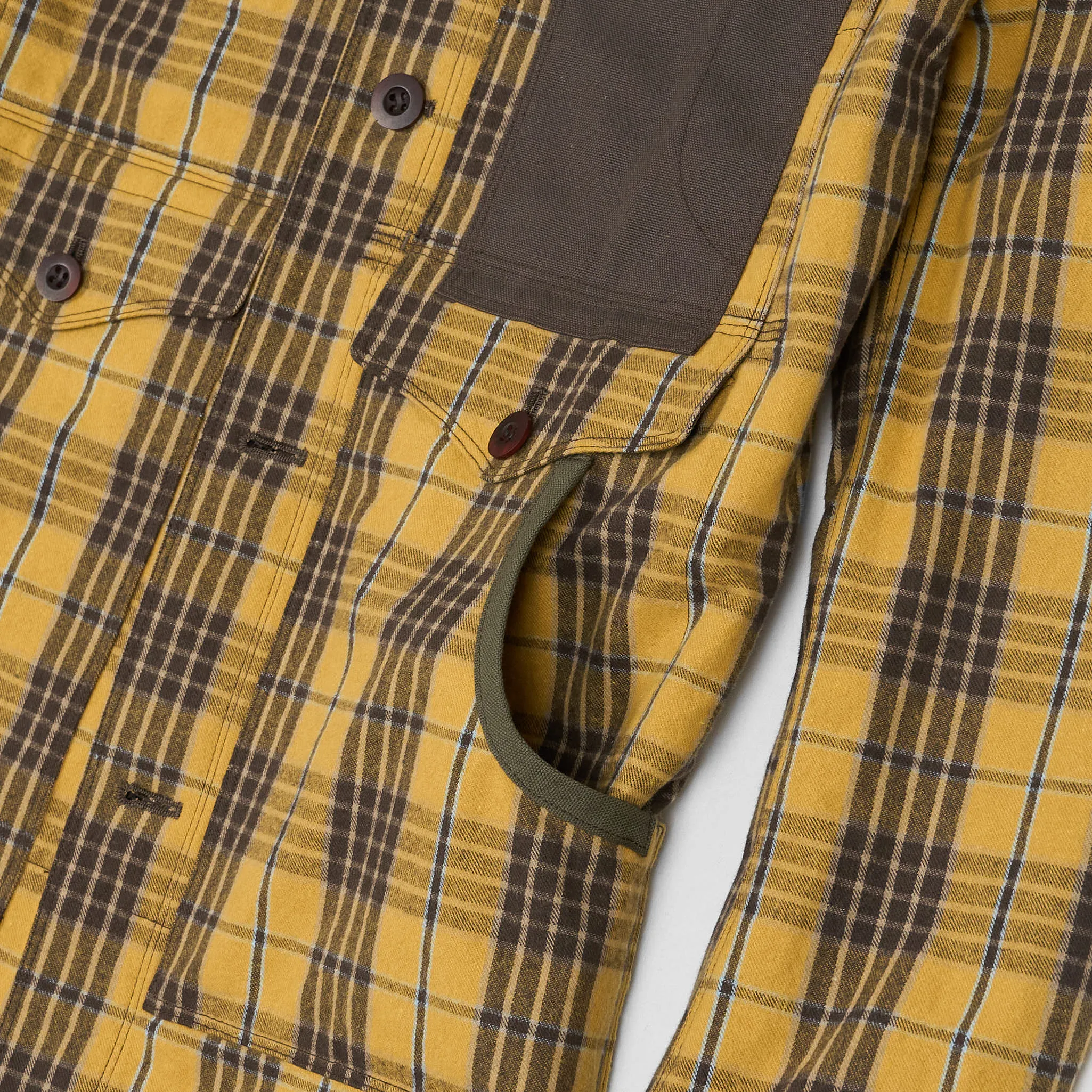 Junya Watanabe MAN Plaid Work Jacket With Camouflage Lining sold by DeeCee style product image thumbnail 5