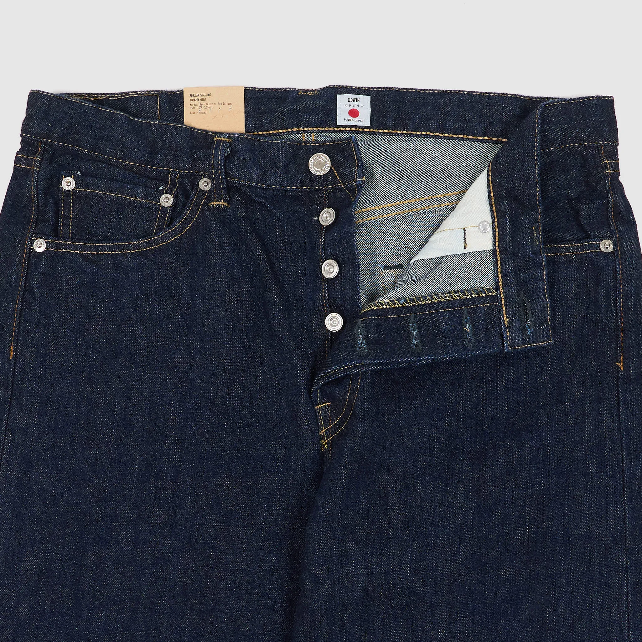 Edwin 5-Pocket Regular Straight 14oz Selvage Jeans sold by DeeCee style product image thumbnail 4