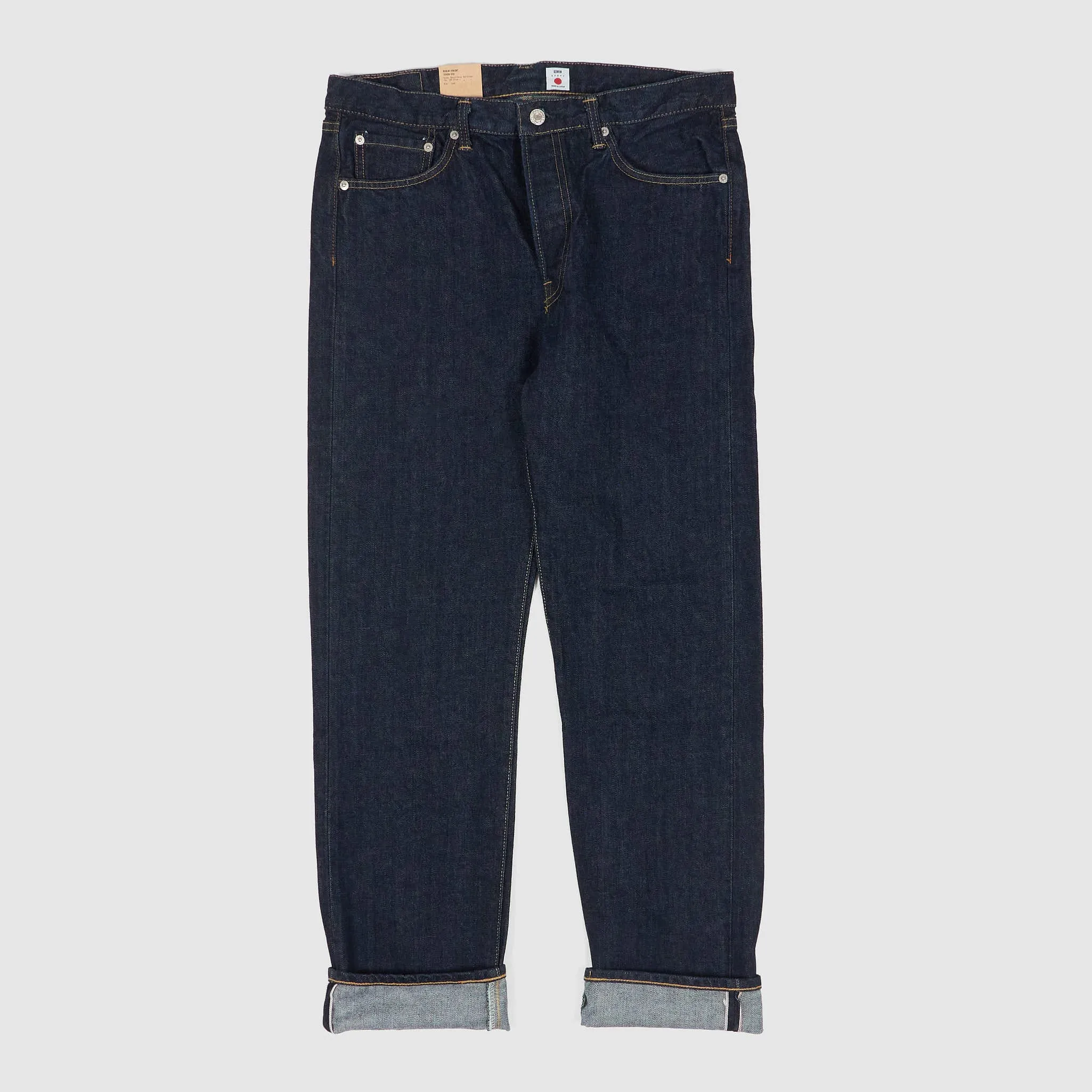 Edwin 5-Pocket Regular Straight 14oz Selvage Jeans sold by DeeCee style