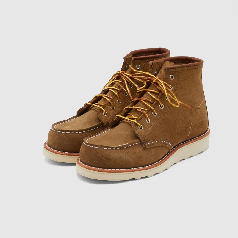 Red Wing Heritage Shoes Ladies Classic Moc-Toe Suede, 3377 sold by DeeCee style