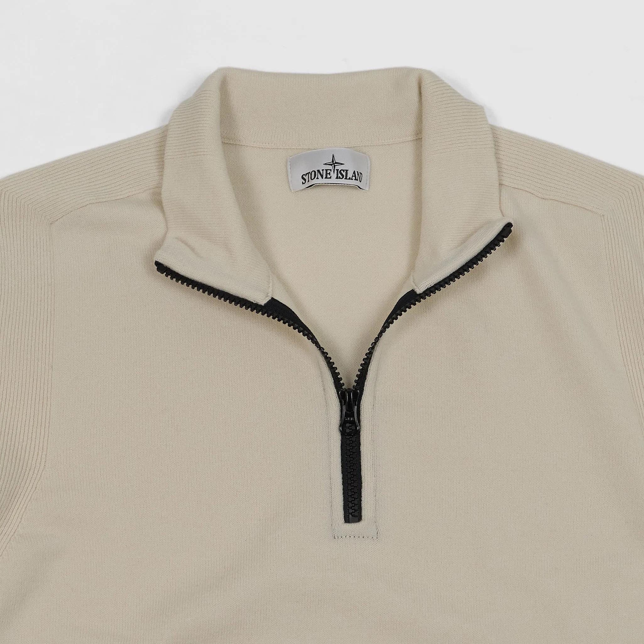 Stone Island Knitted Half Zip Troyer Pullover sold by DeeCee style product image thumbnail 3