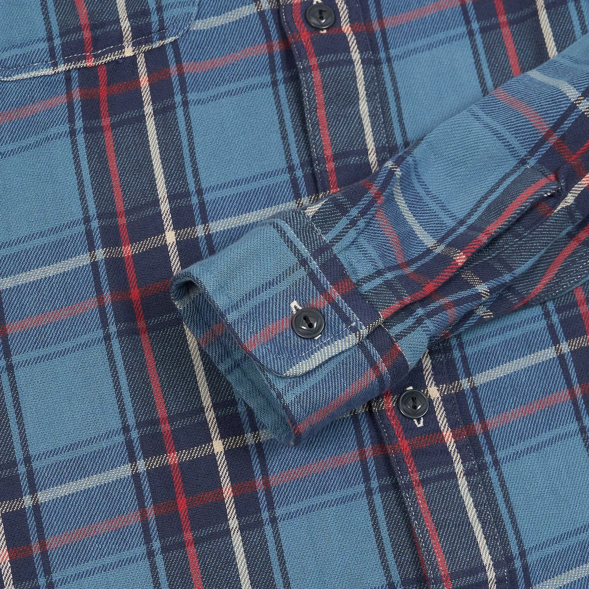 Double RL Long Sleeve Plaid Work Shirt sold by DeeCee style product image thumbnail 5