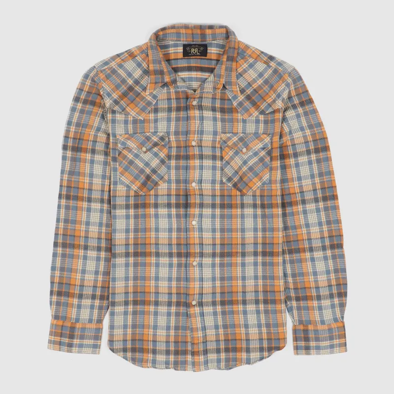 Double RL Long Sleeve Buffalo Western Shirt sold by DeeCee style
