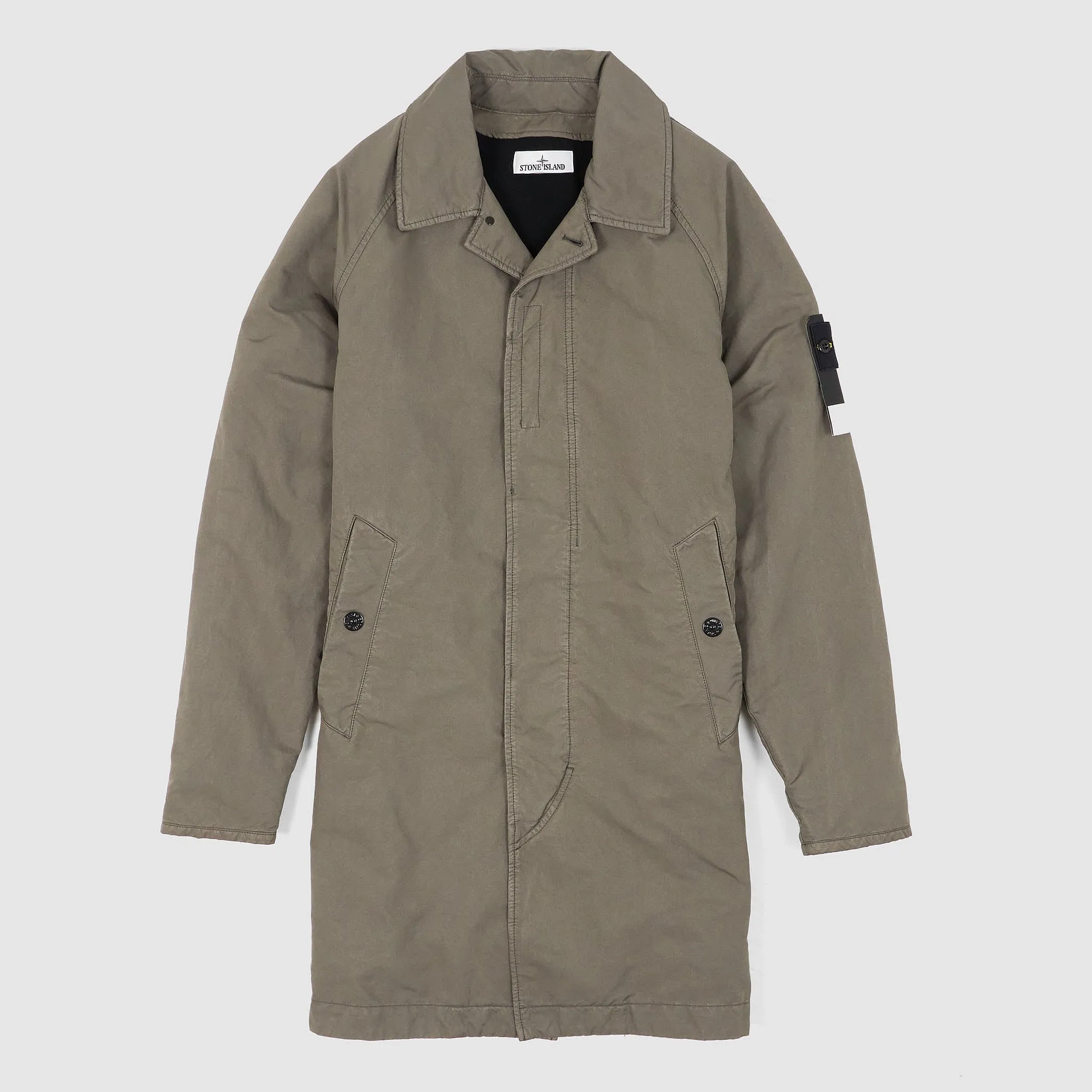 Stone Island Lined David-DC Mid -Length PrimaLoft® Coat sold by DeeCee style