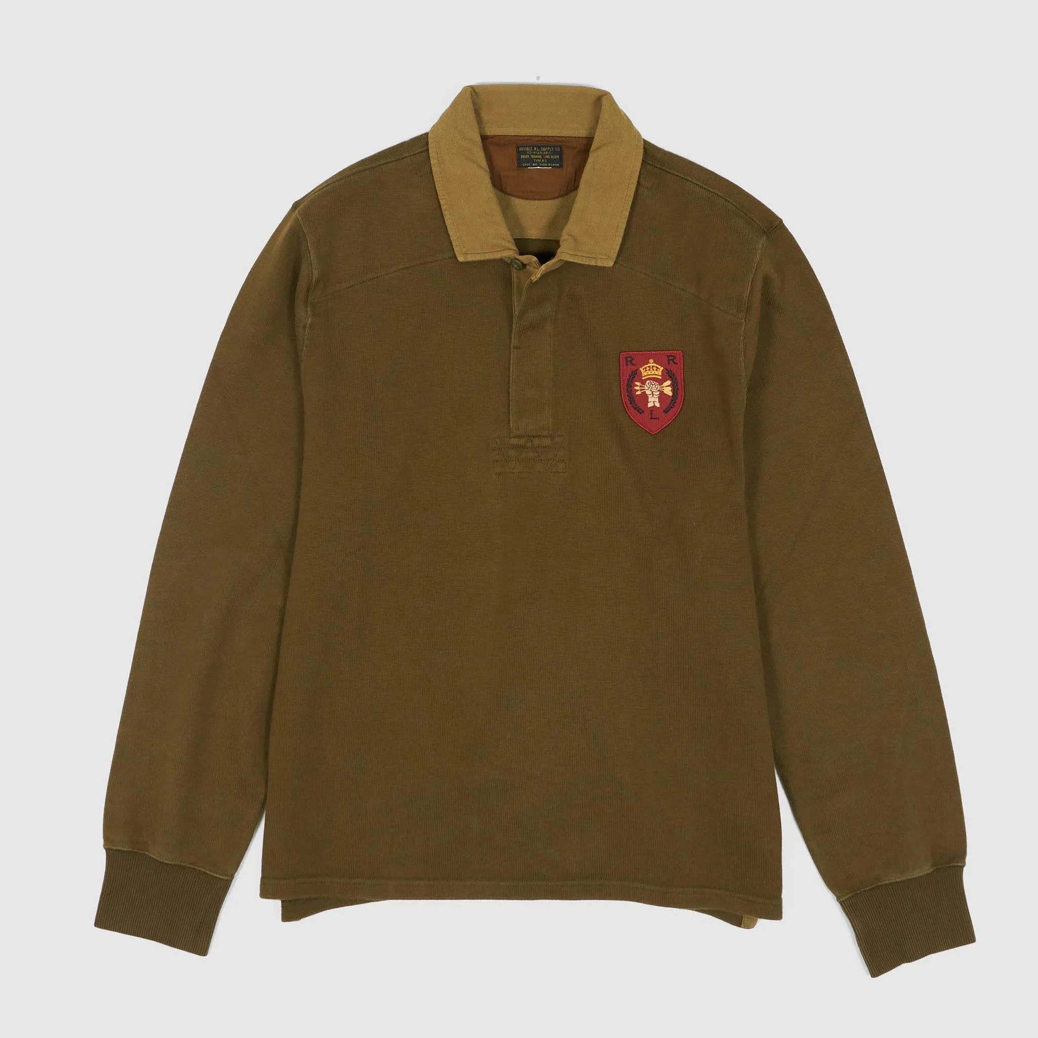 Double RL Long Sleeve Rugby Pullover Shirt sold by DeeCee style