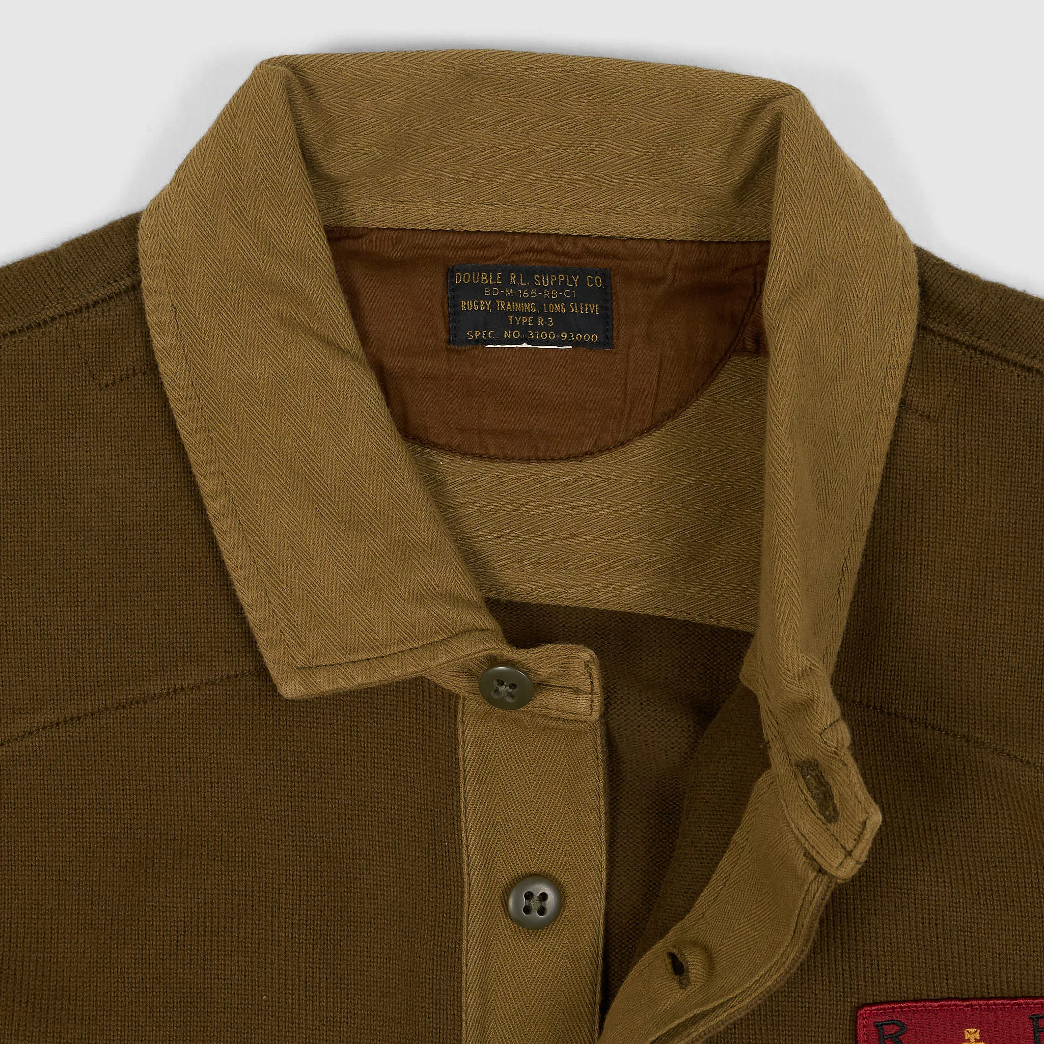 Double RL Long Sleeve Rugby Pullover Shirt sold by DeeCee style product image thumbnail 3