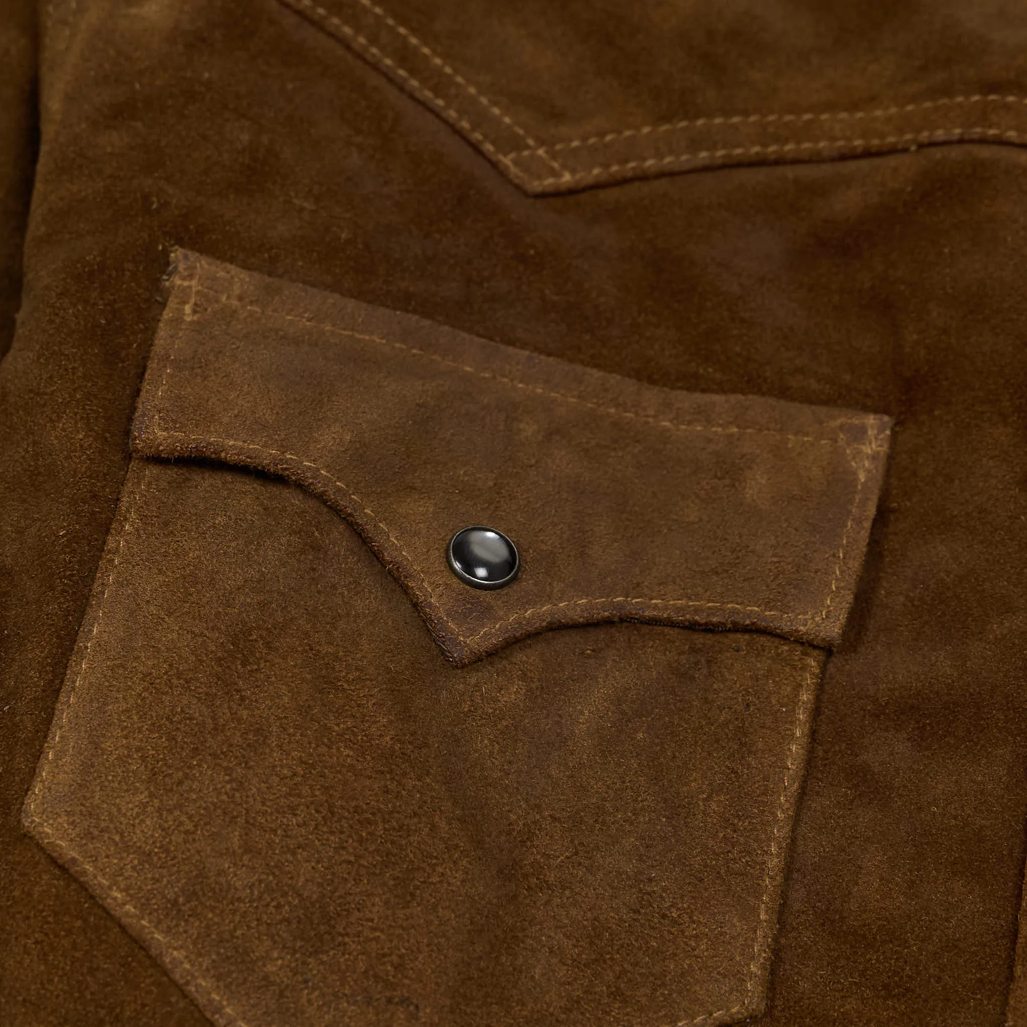 Double RL Leather Overshirt Jacket sold by DeeCee style product image thumbnail 4