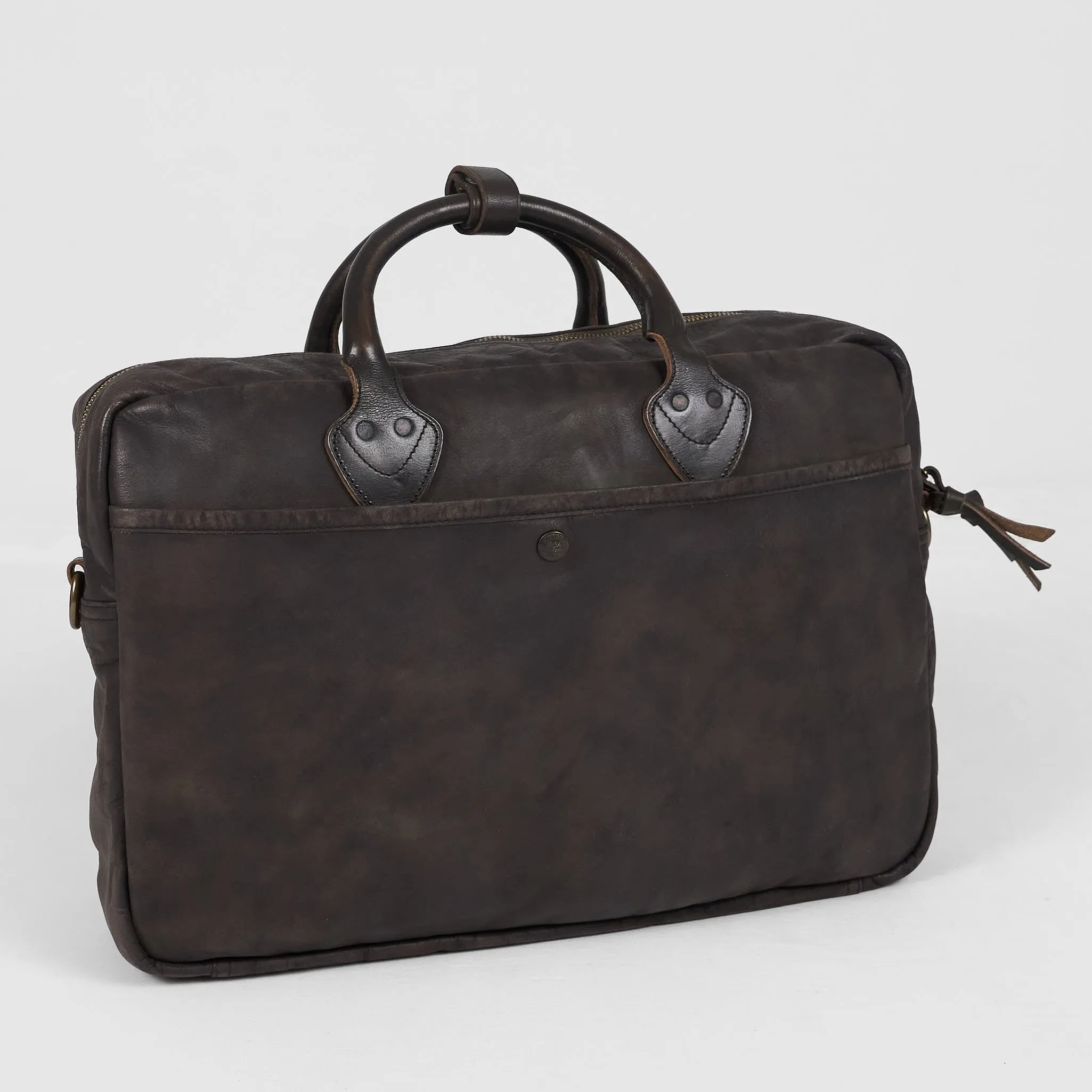 Double RL Leather Brief Case Medium sold by DeeCee style product image thumbnail 3