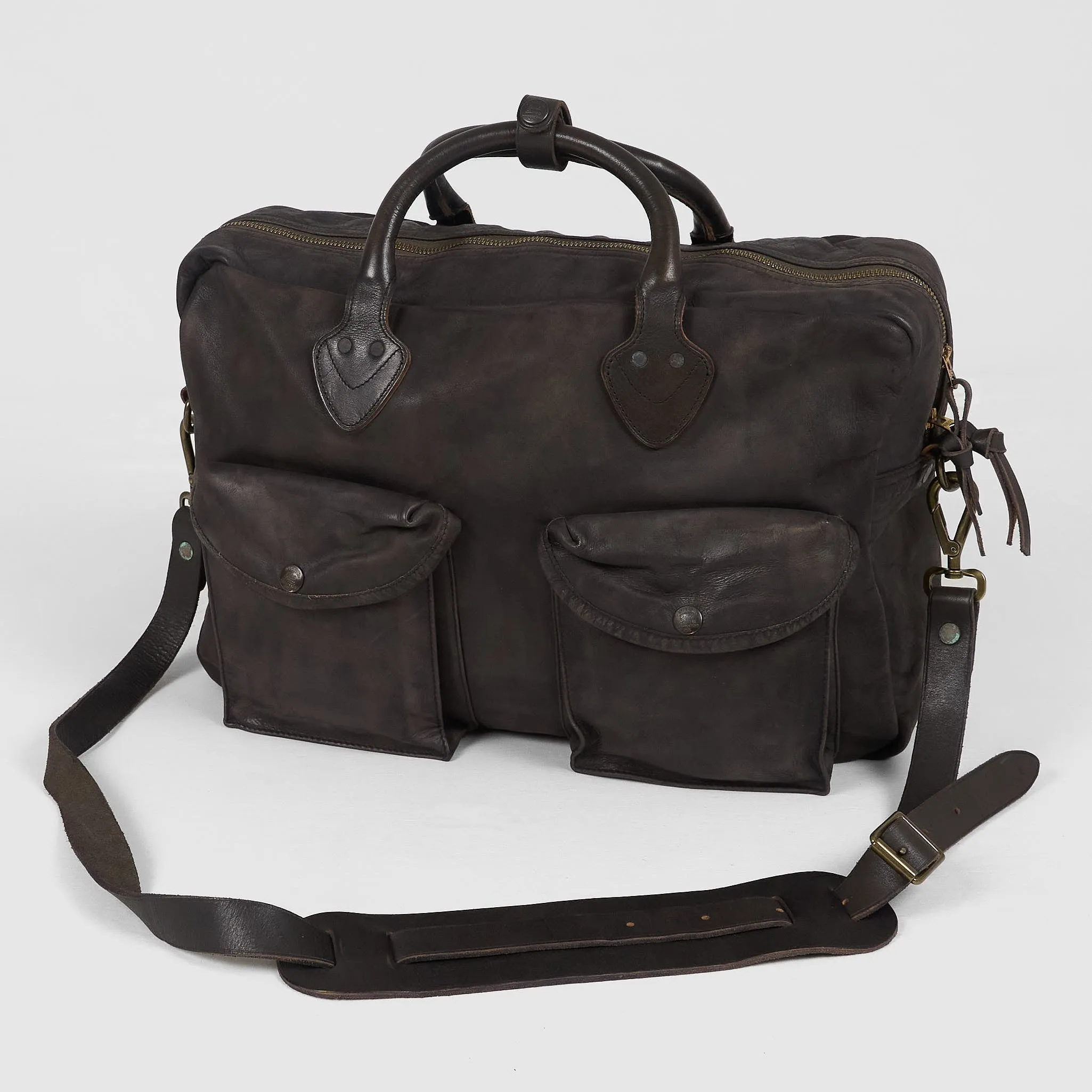 Double RL Leather Brief Case Medium sold by DeeCee style