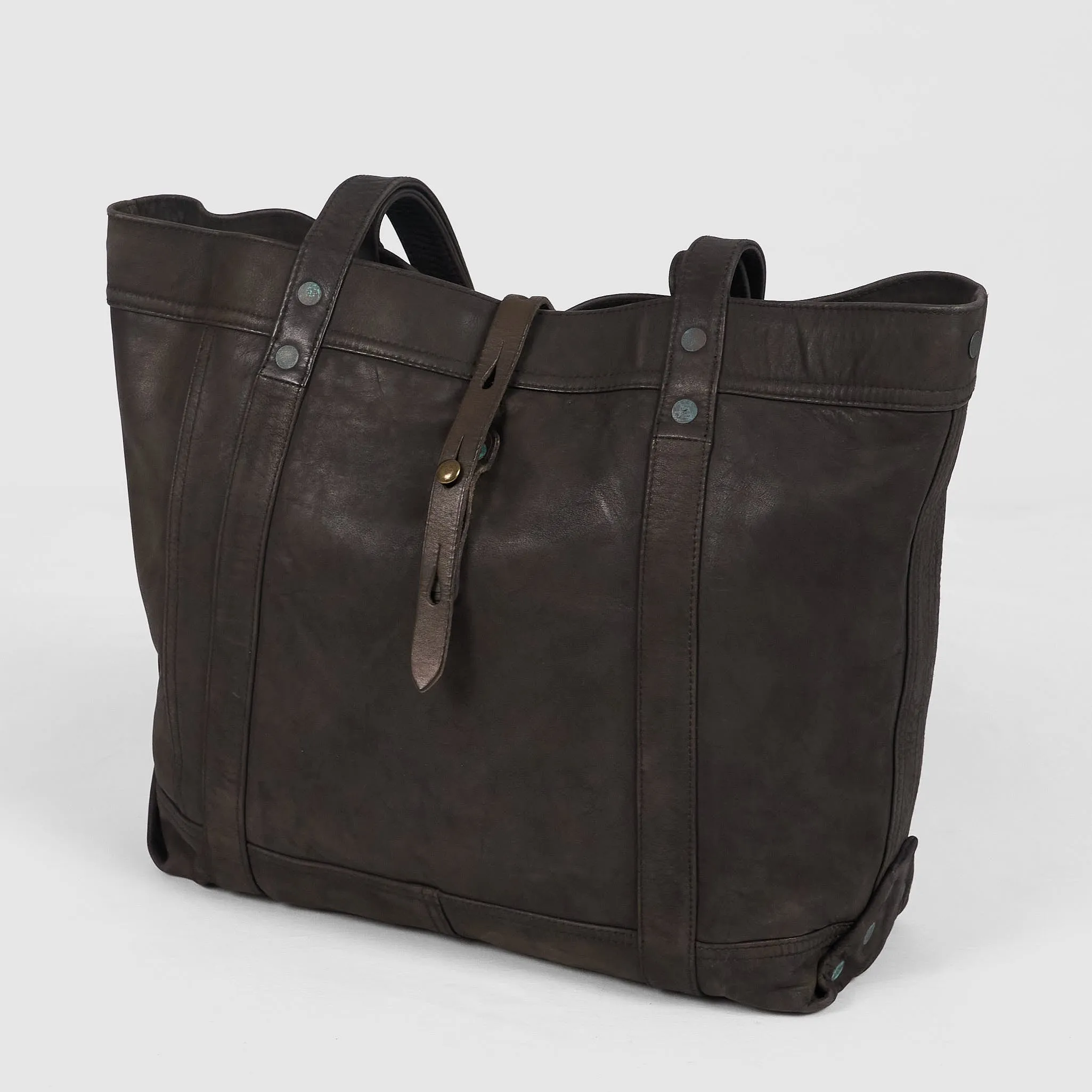 Double RL Leather Everyday Tote Bag sold by DeeCee style