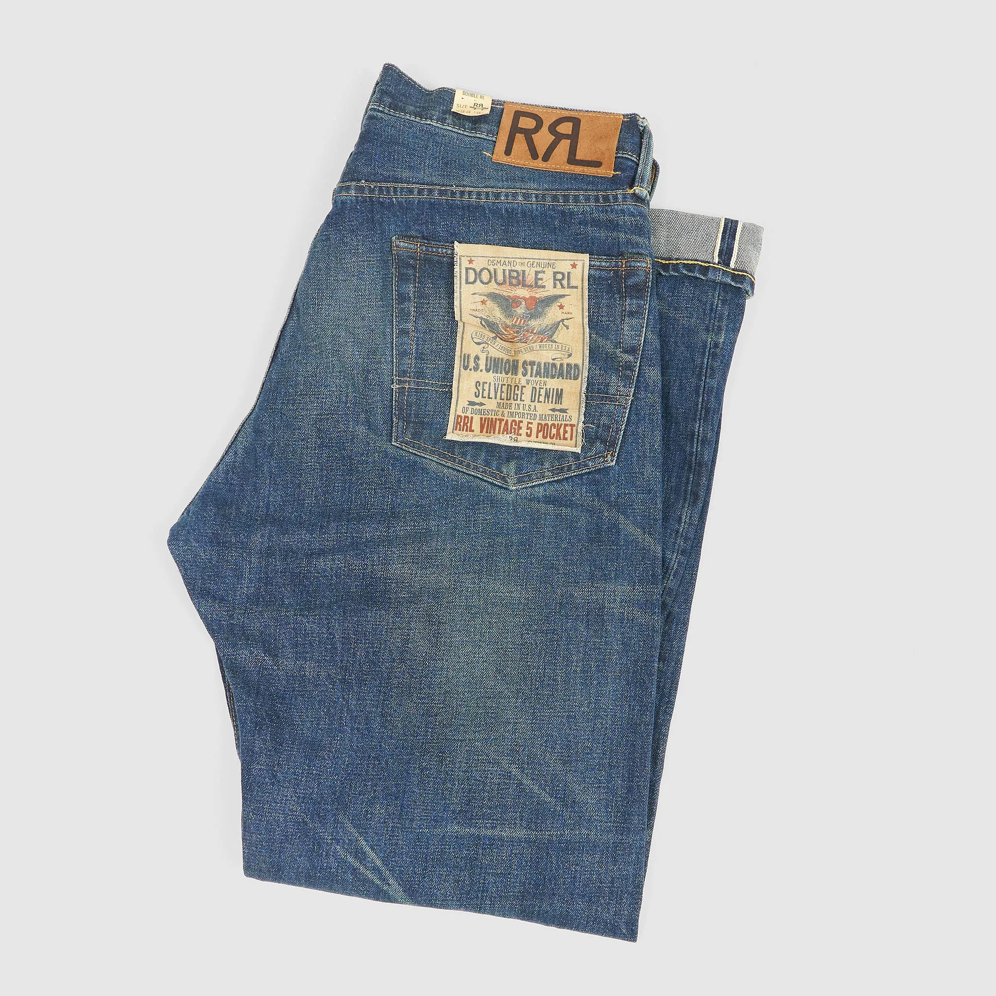 Double RL Vintage 5-Pocket Jeans sold by DeeCee style product image thumbnail 2