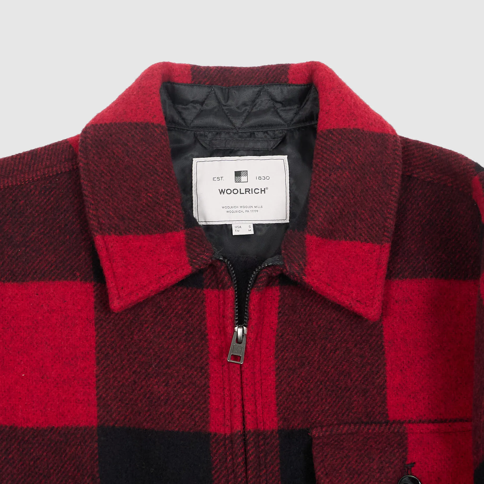 Woolrich Buffalo Plaid Archive Overshirt Jacket sold by DeeCee style product image thumbnail 4