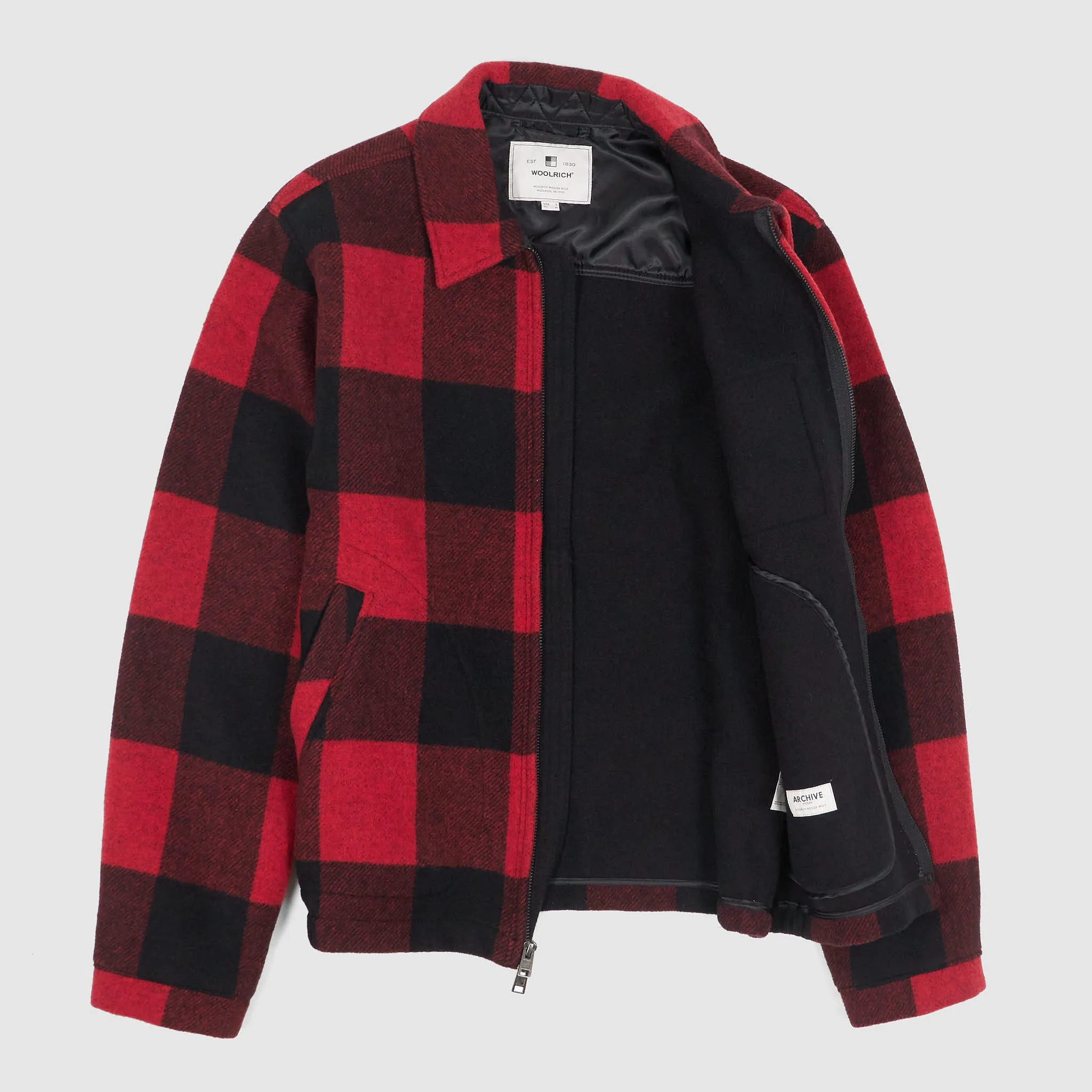 Woolrich Buffalo Plaid Archive Overshirt Jacket sold by DeeCee style product image thumbnail 2