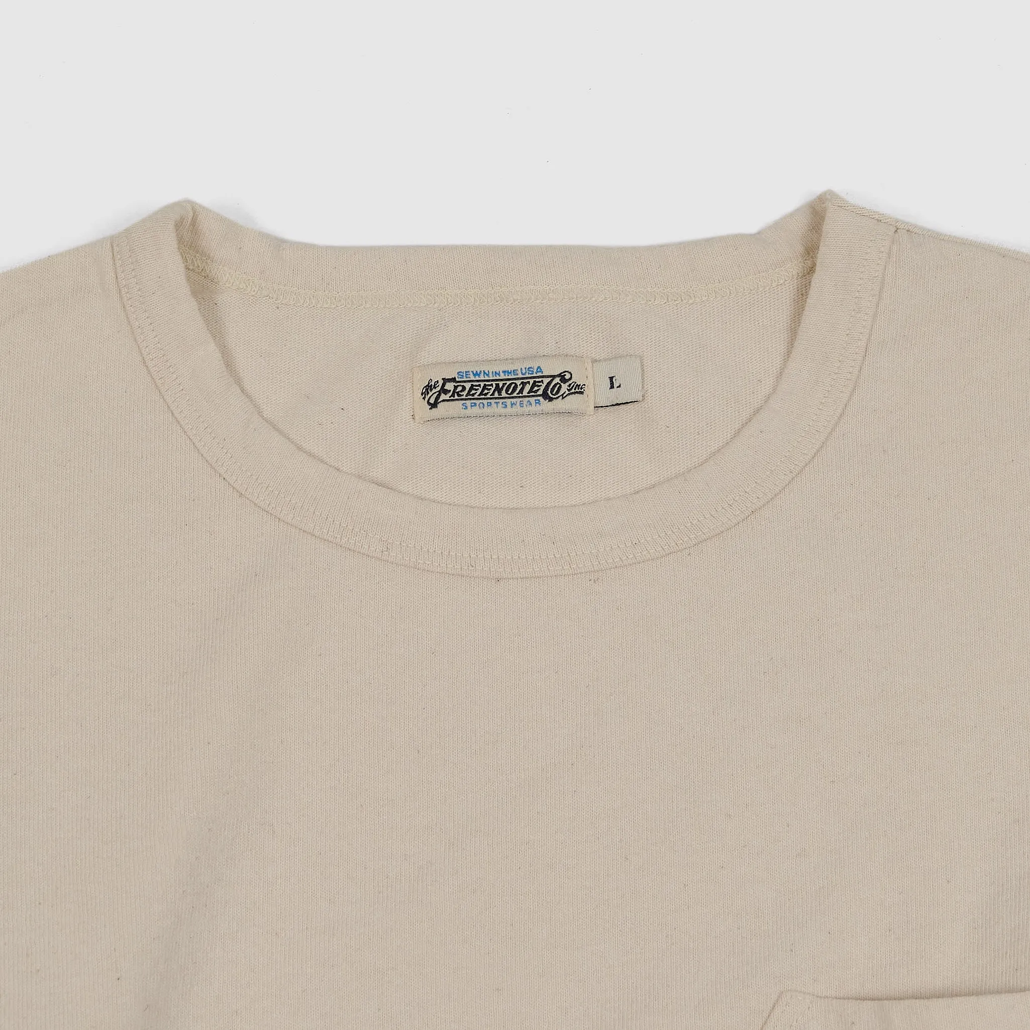 Freenote Cloth Shifter Stripes Long Sleeve Crew Neck T-Shirt sold by DeeCee style product image thumbnail 3