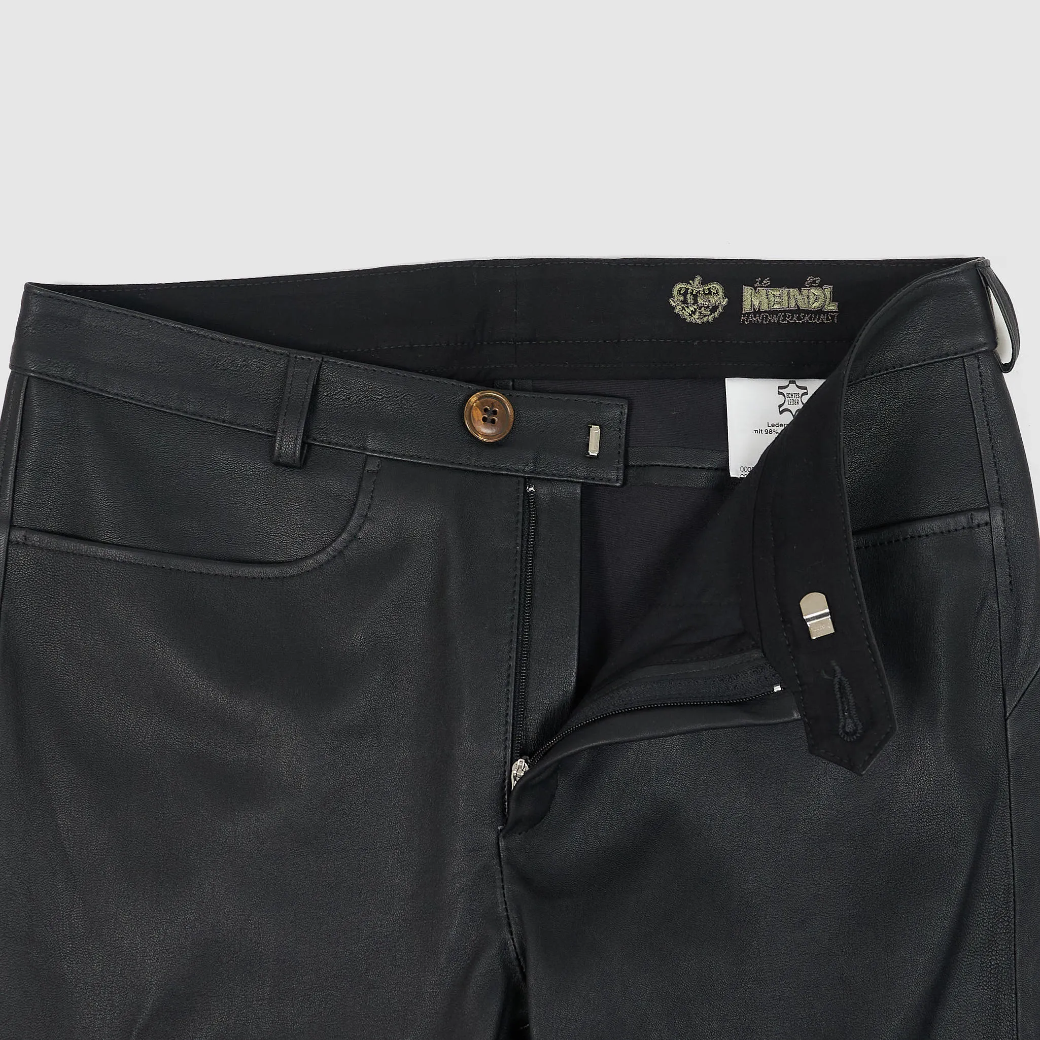 Meindl Ladies 2-Pocket Agatha Nappa Leather Stretch Pants sold by DeeCee style product image thumbnail 4