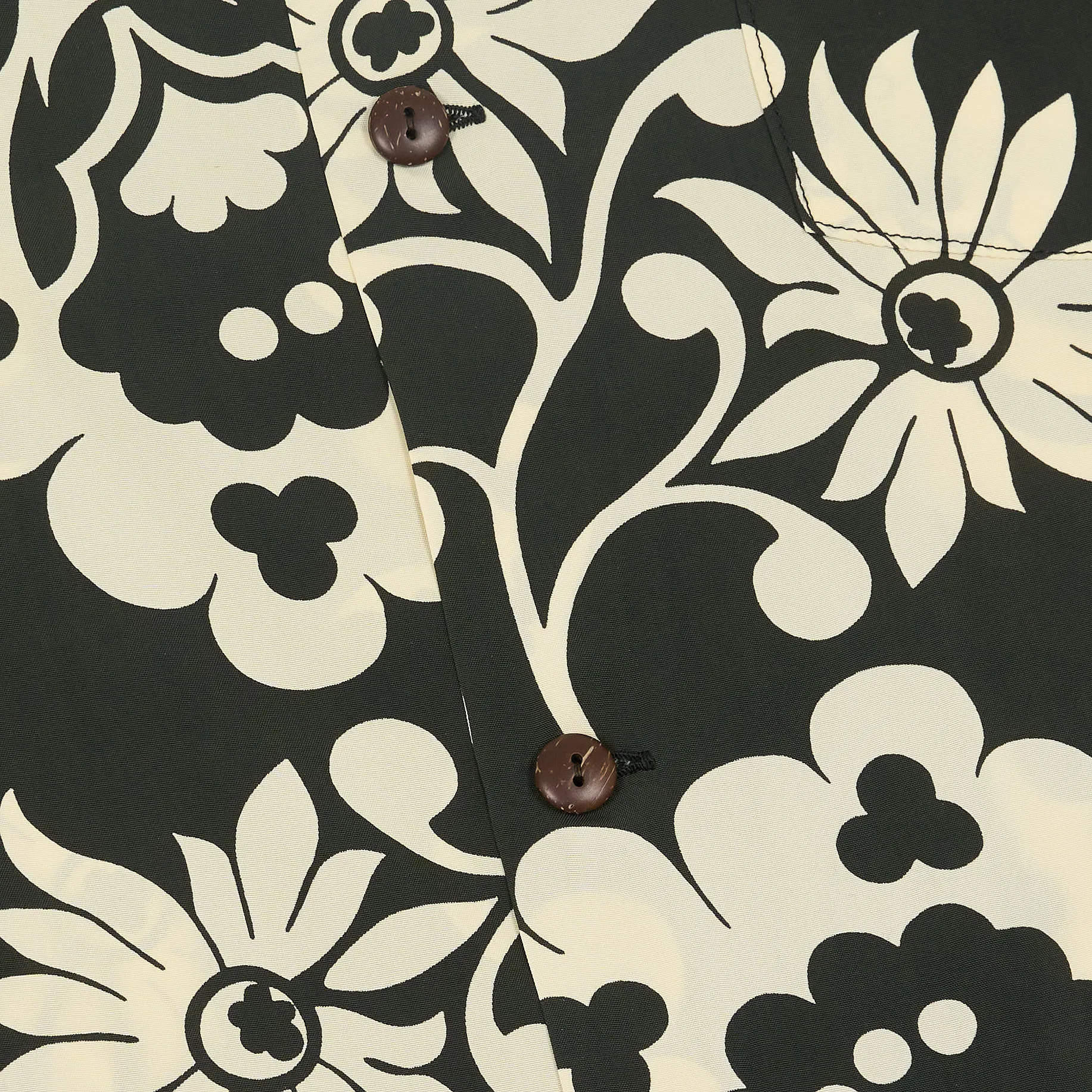 Sun Surf Rayon Sun Flower Hawaiian Shirt sold by DeeCee style product image thumbnail 4