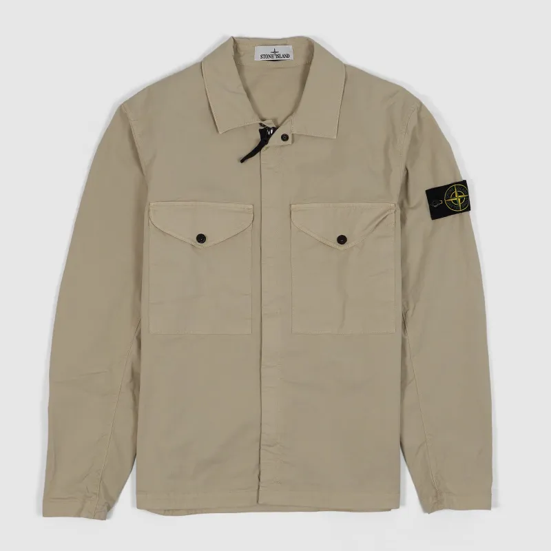 Stone Island Two Pockets Zip Overshirt sold by DeeCee style