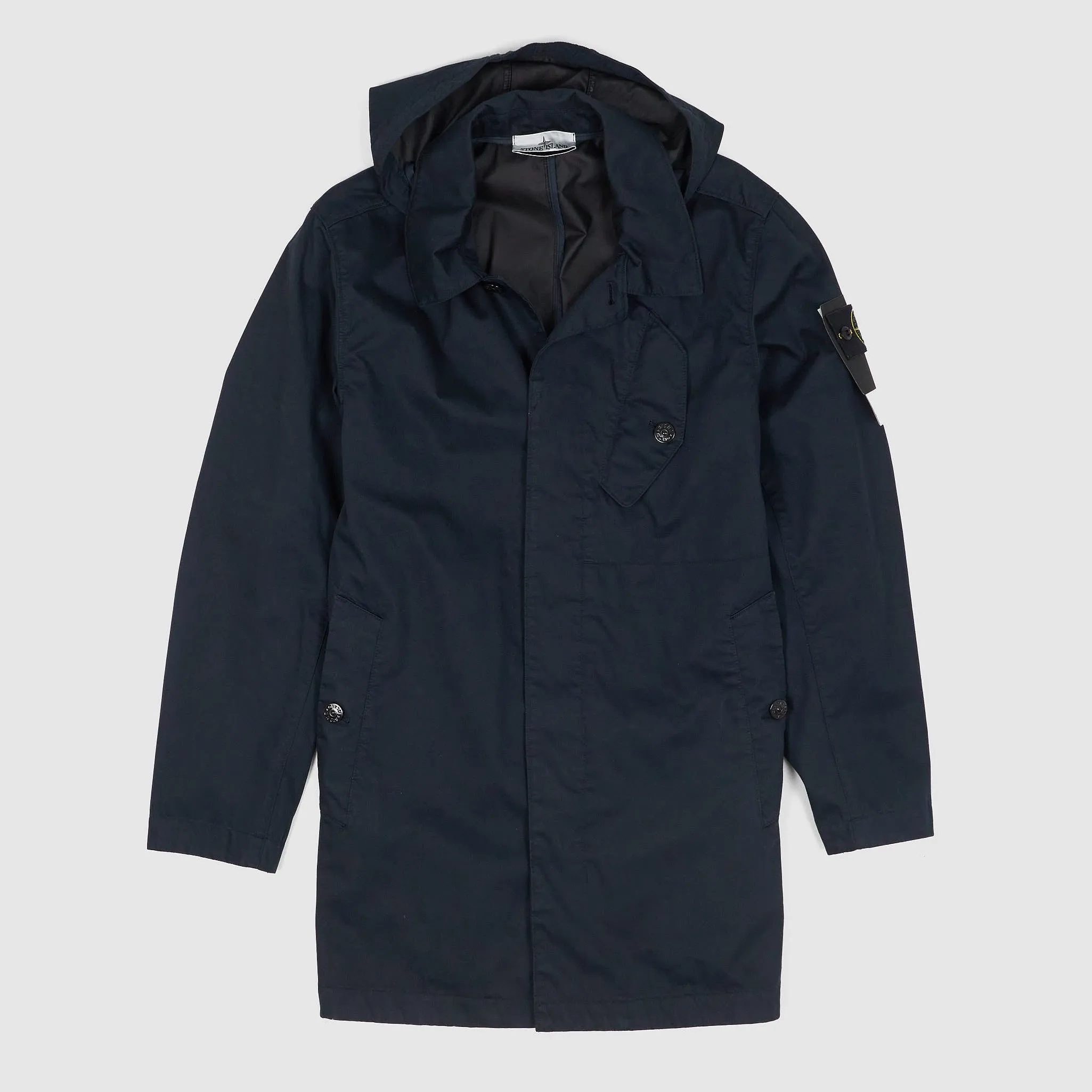 Stone Island Bio Raso with Bio-Alloy Light Cover-TC Short Coat sold by DeeCee style