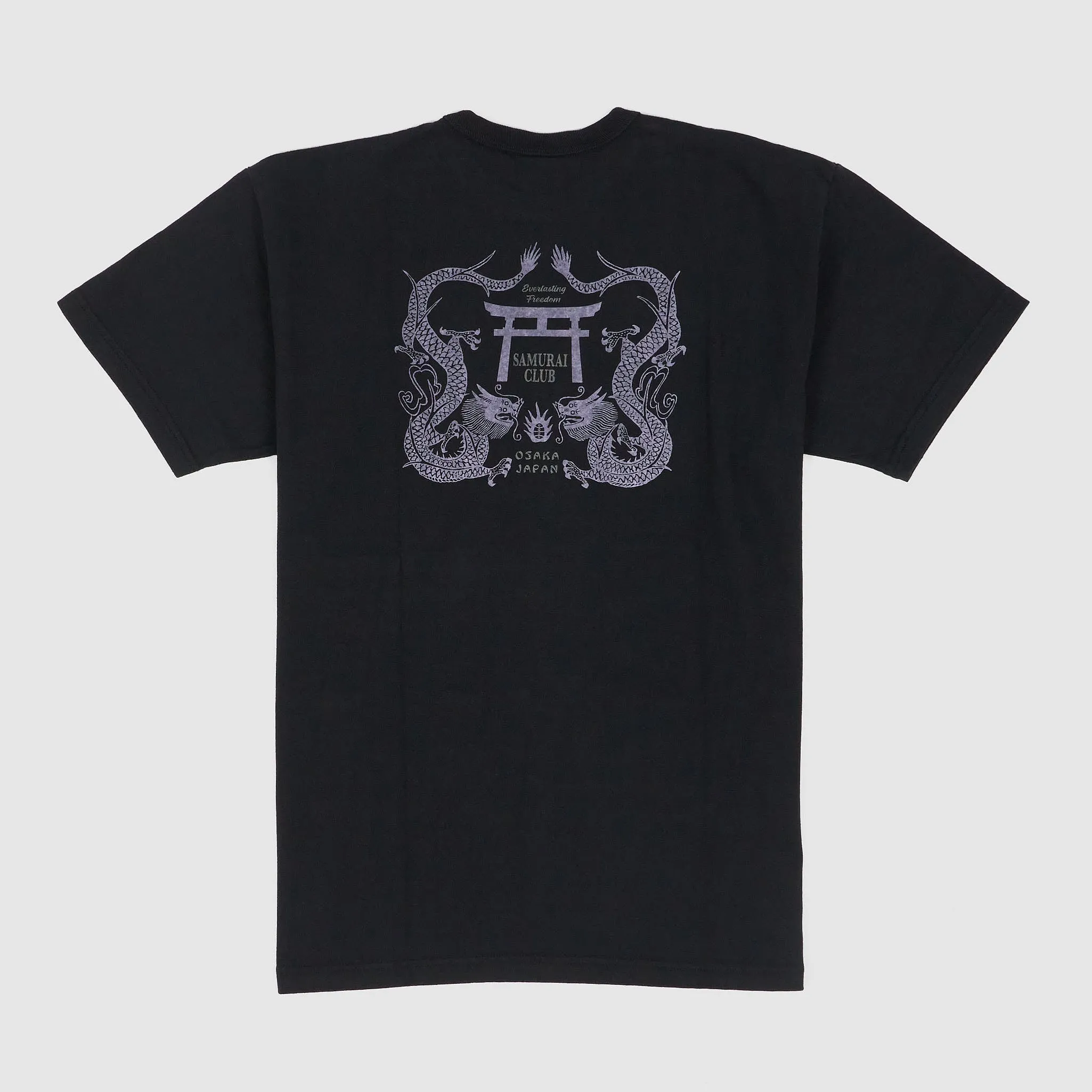 Samurai Jeans Short Sleeve Crew Neck Club Logo Tee T-Shirt sold by DeeCee style product image thumbnail 2