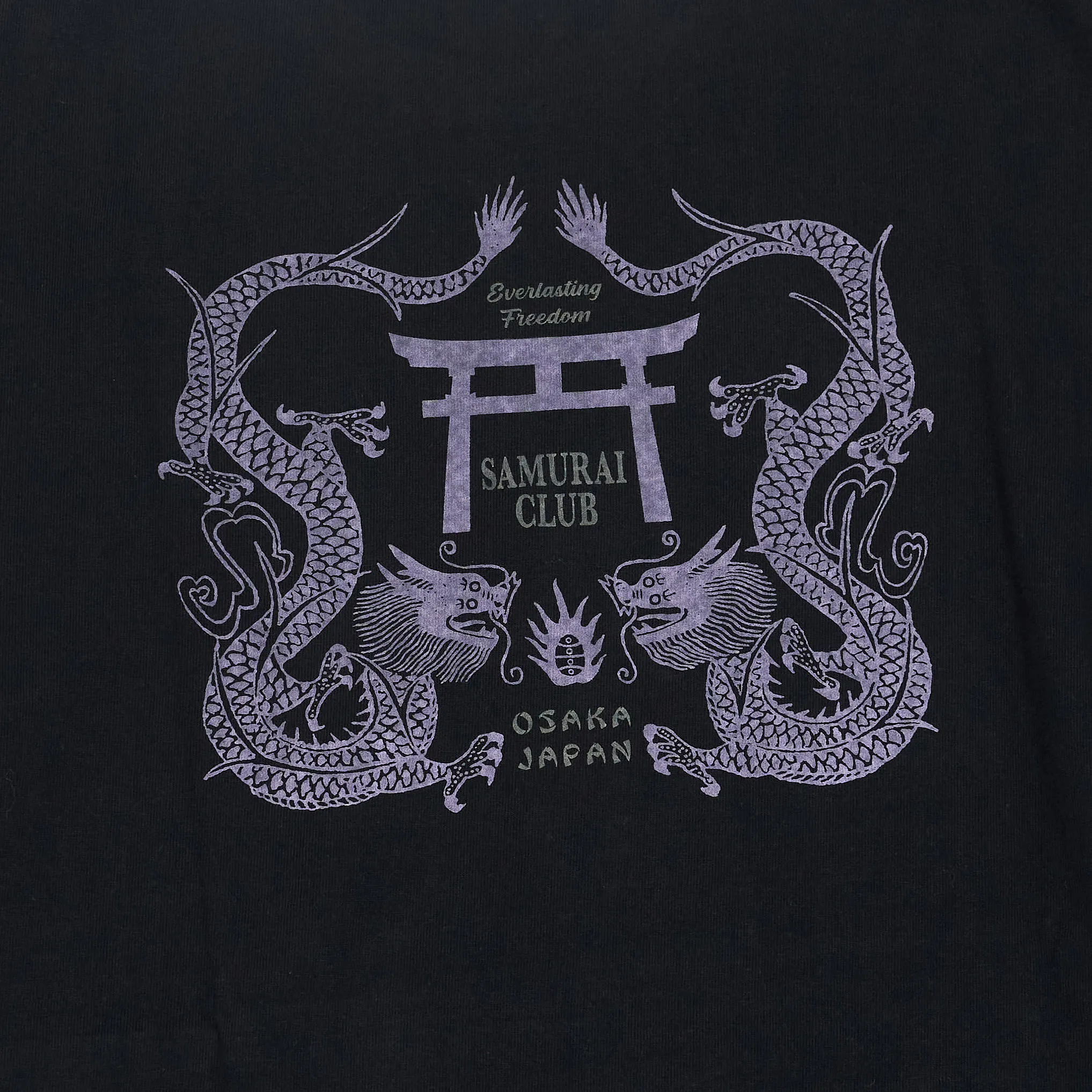 Samurai Jeans Short Sleeve Crew Neck Club Logo Tee T-Shirt sold by DeeCee style product image thumbnail 5