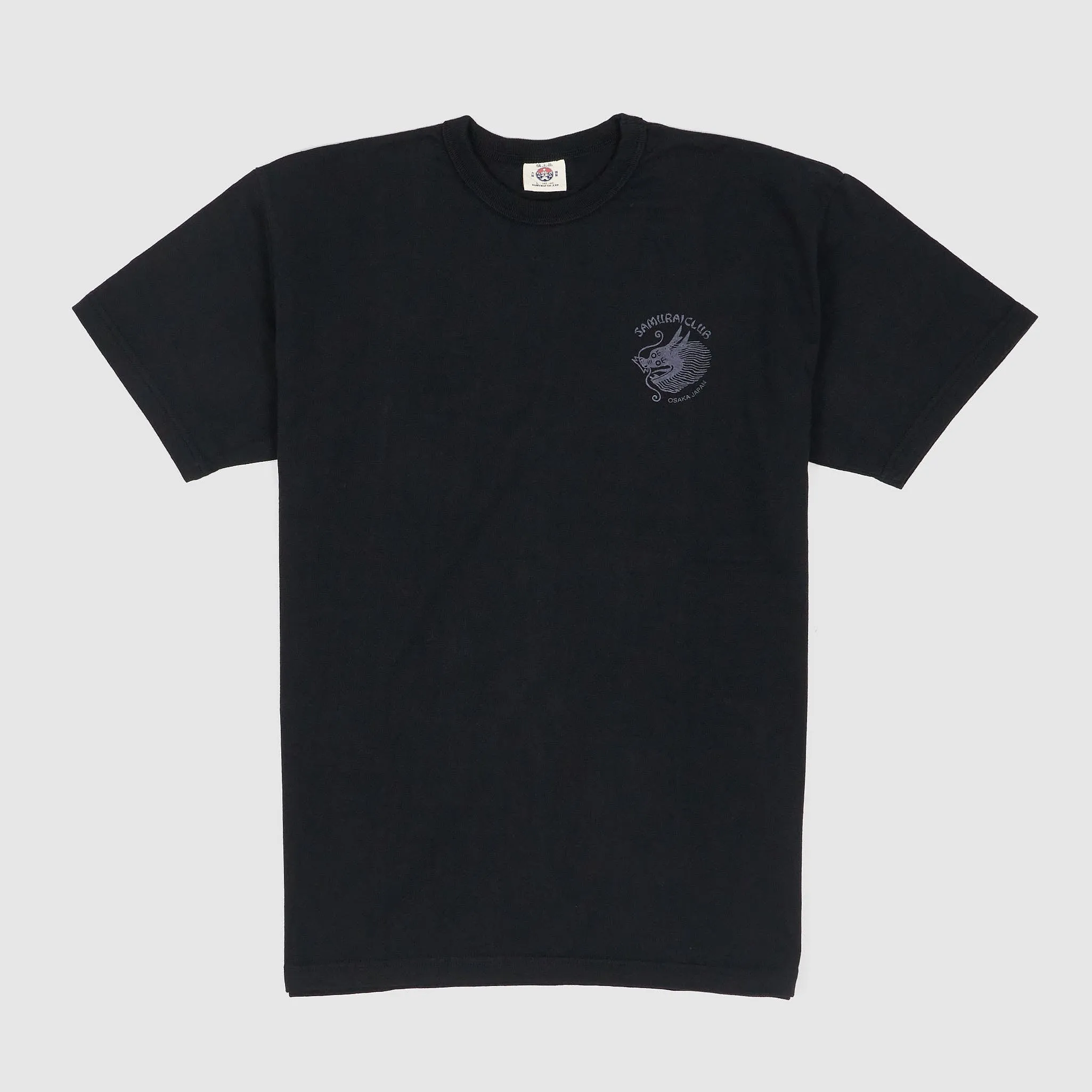 Samurai Jeans Short Sleeve Crew Neck Club Logo Tee T-Shirt sold by DeeCee style