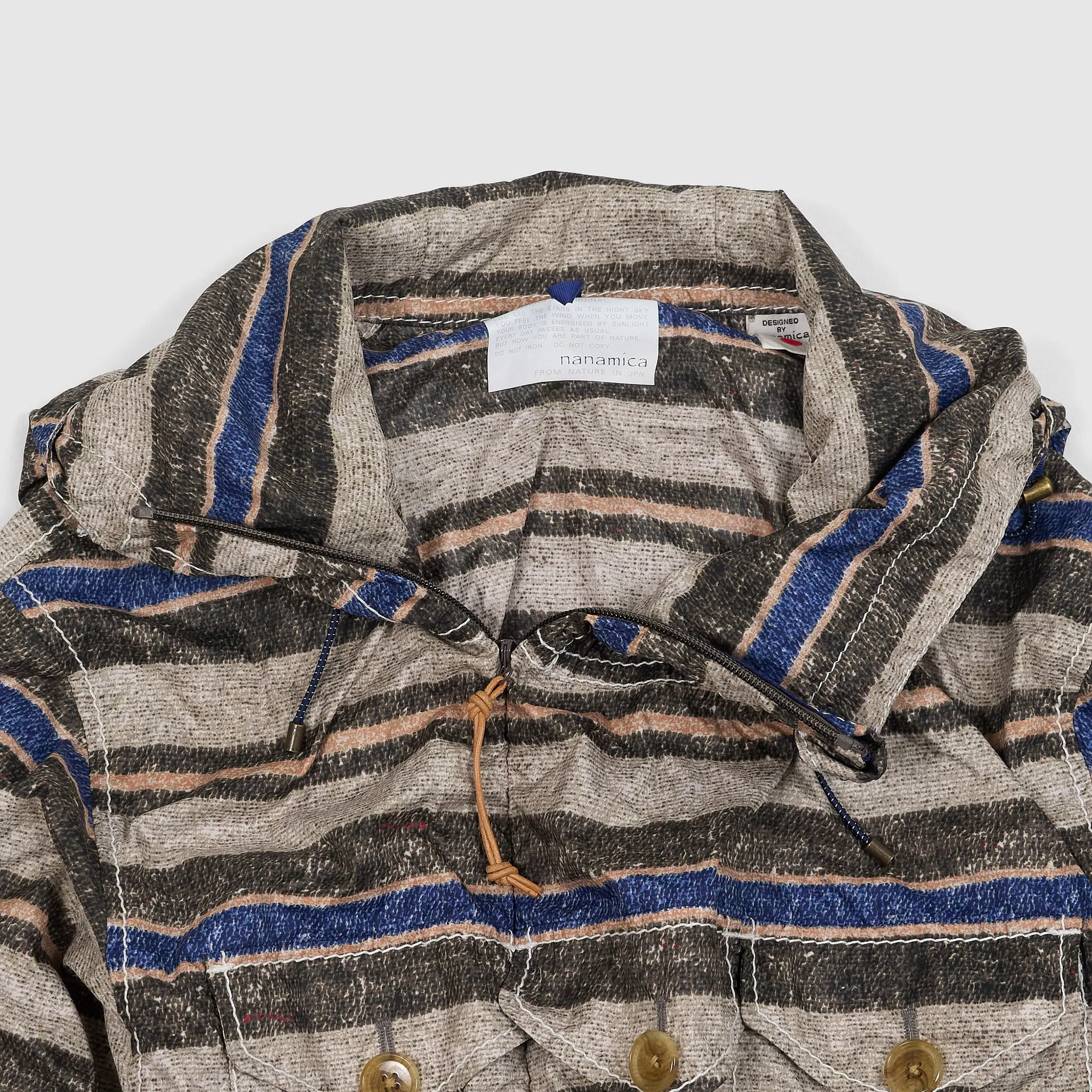 Nanamica Lightweight Pertex® Waterresistant Windbreaker Jacket sold by DeeCee style product image thumbnail 3