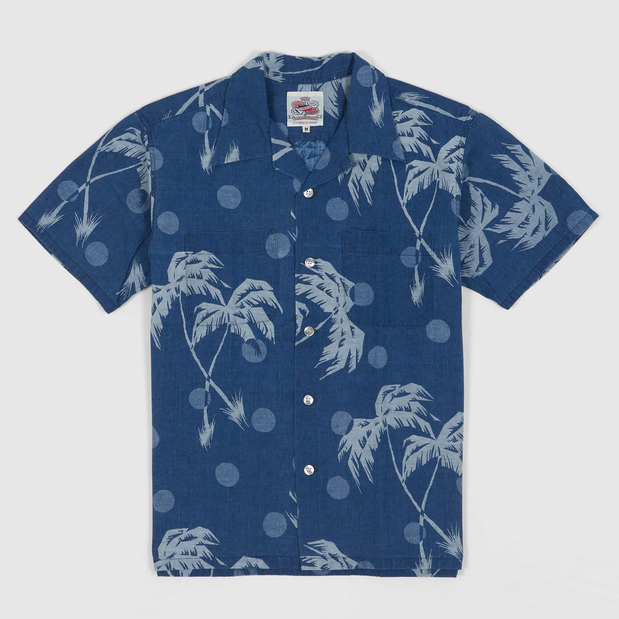 Sun Surf Duke Kahanamoku Palms Cotton Hawaiian Shirt sold by DeeCee style