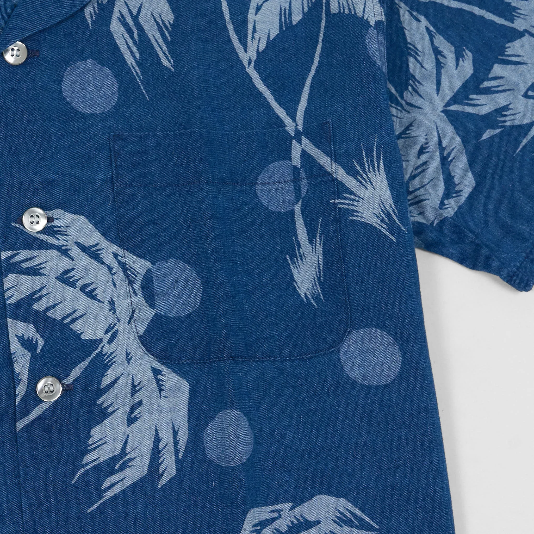 Sun Surf Duke Kahanamoku Palms Cotton Hawaiian Shirt sold by DeeCee style product image thumbnail 5