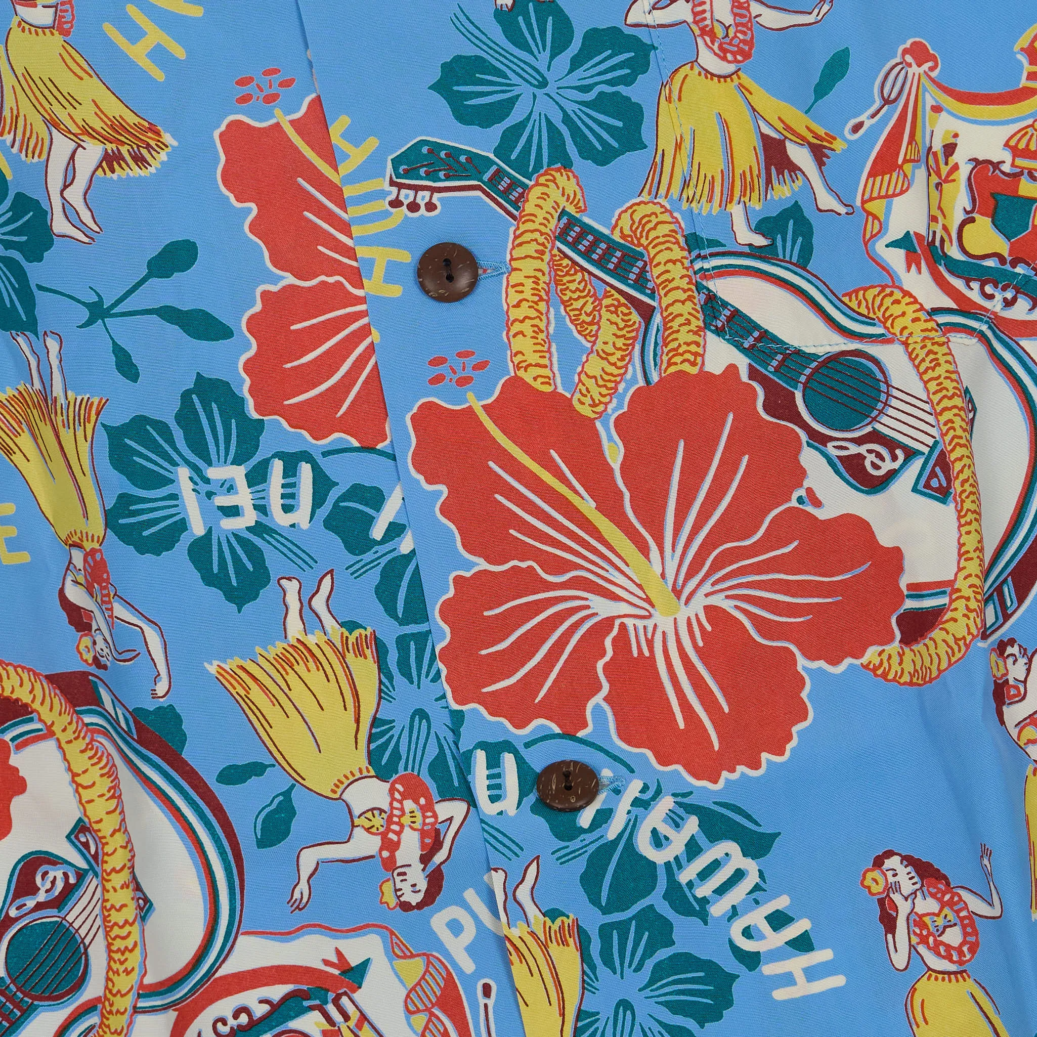 Sun Surf Lovely Hula Girl Hawaiian Shirt sold by DeeCee style product image thumbnail 4