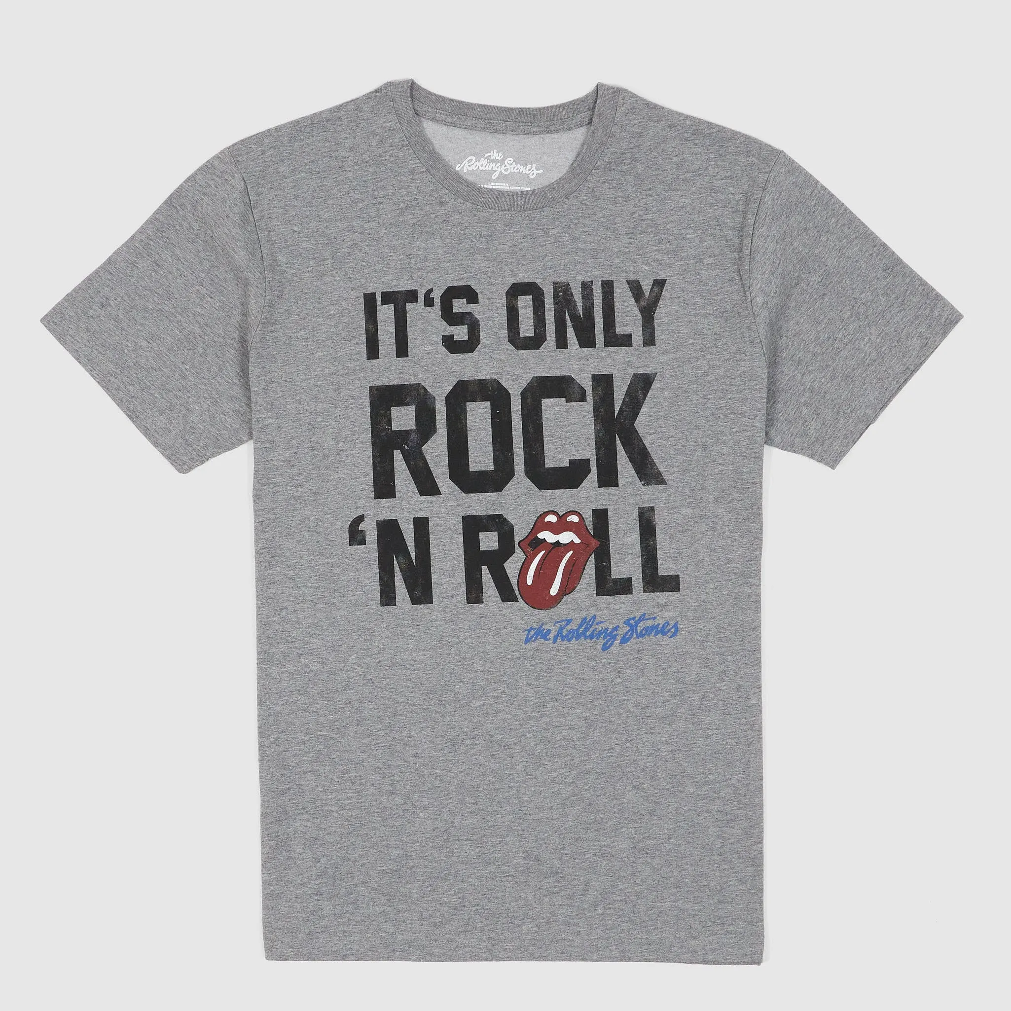 The Rolling Stones 'It's Tee Only Rock N'Roll' Crew Neck T-Shirt sold by DeeCee style