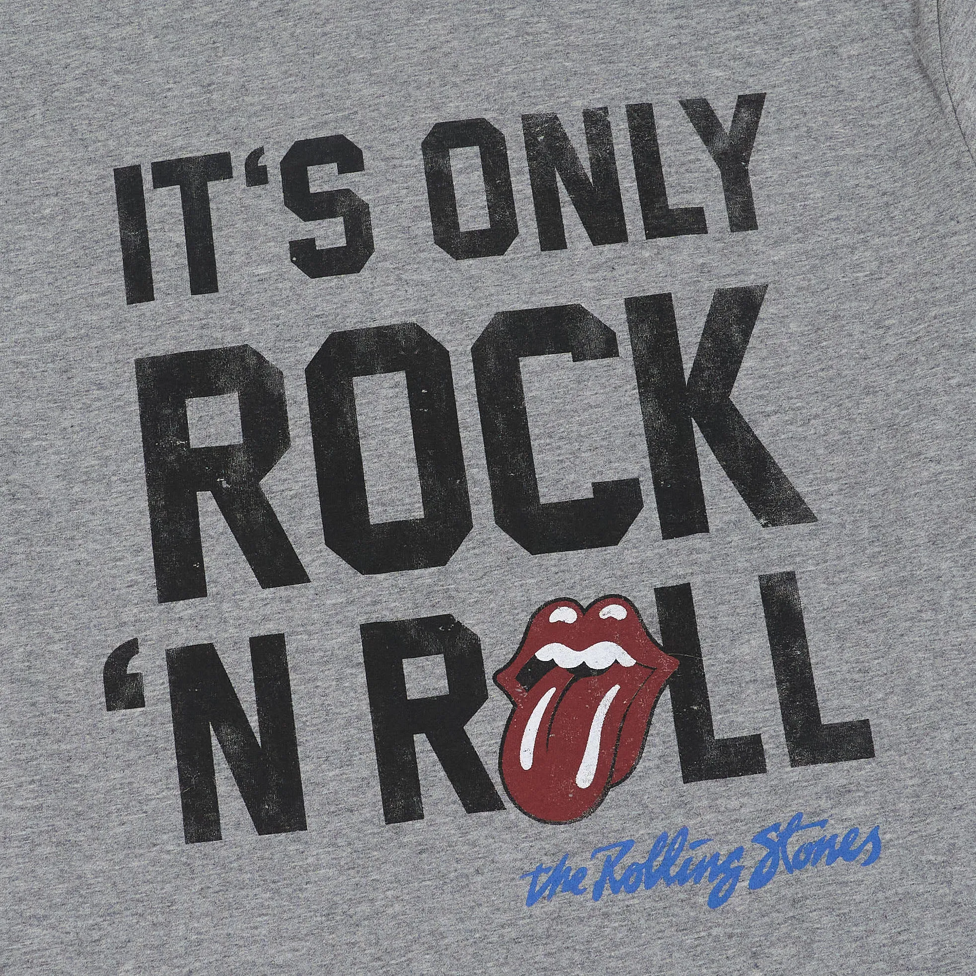 The Rolling Stones 'It's Tee Only Rock N'Roll' Crew Neck T-Shirt sold by DeeCee style product image thumbnail 3