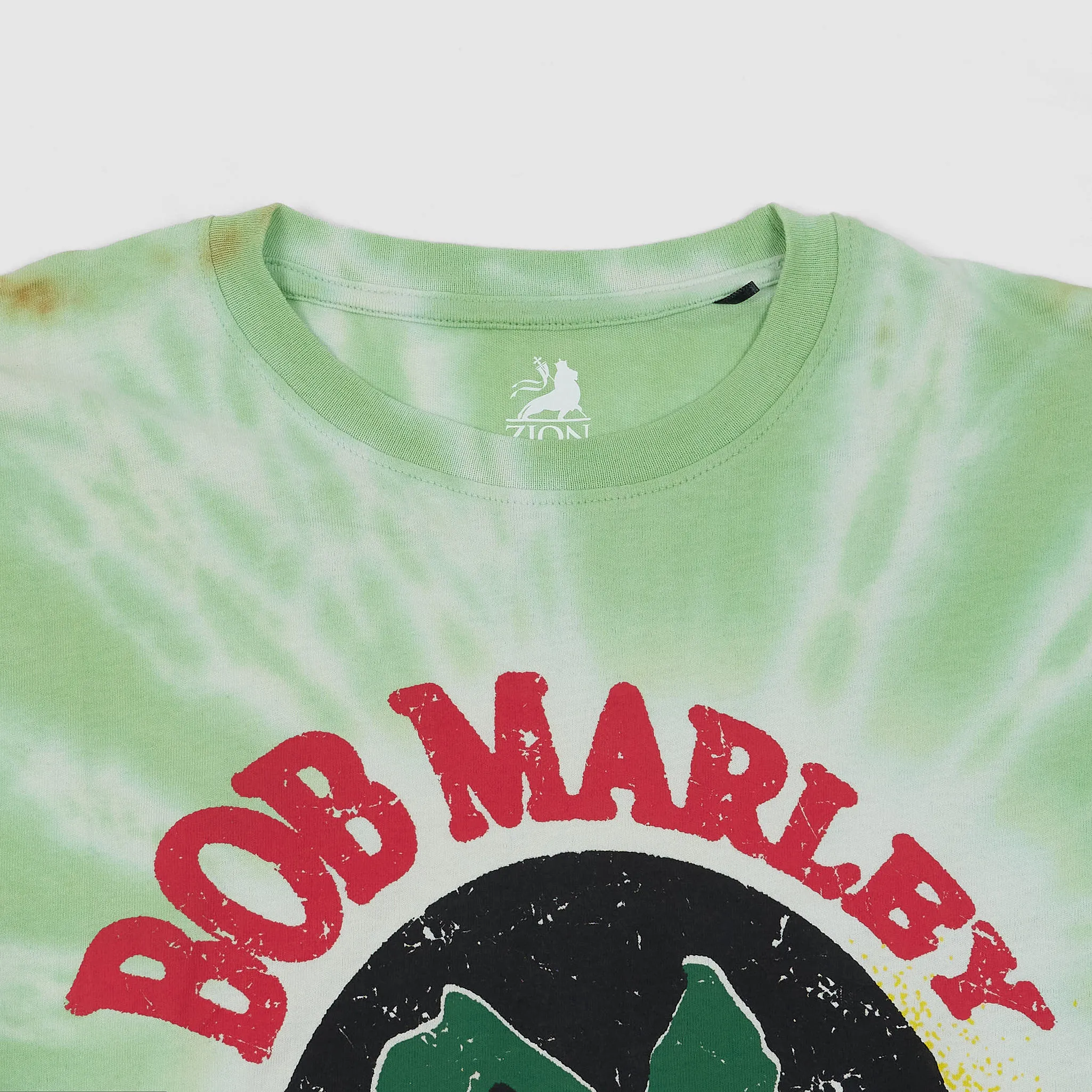 Bob Marley Tee 45th 1977 Crew Neck Batik Rock T-Shirt sold by DeeCee style product image thumbnail 3