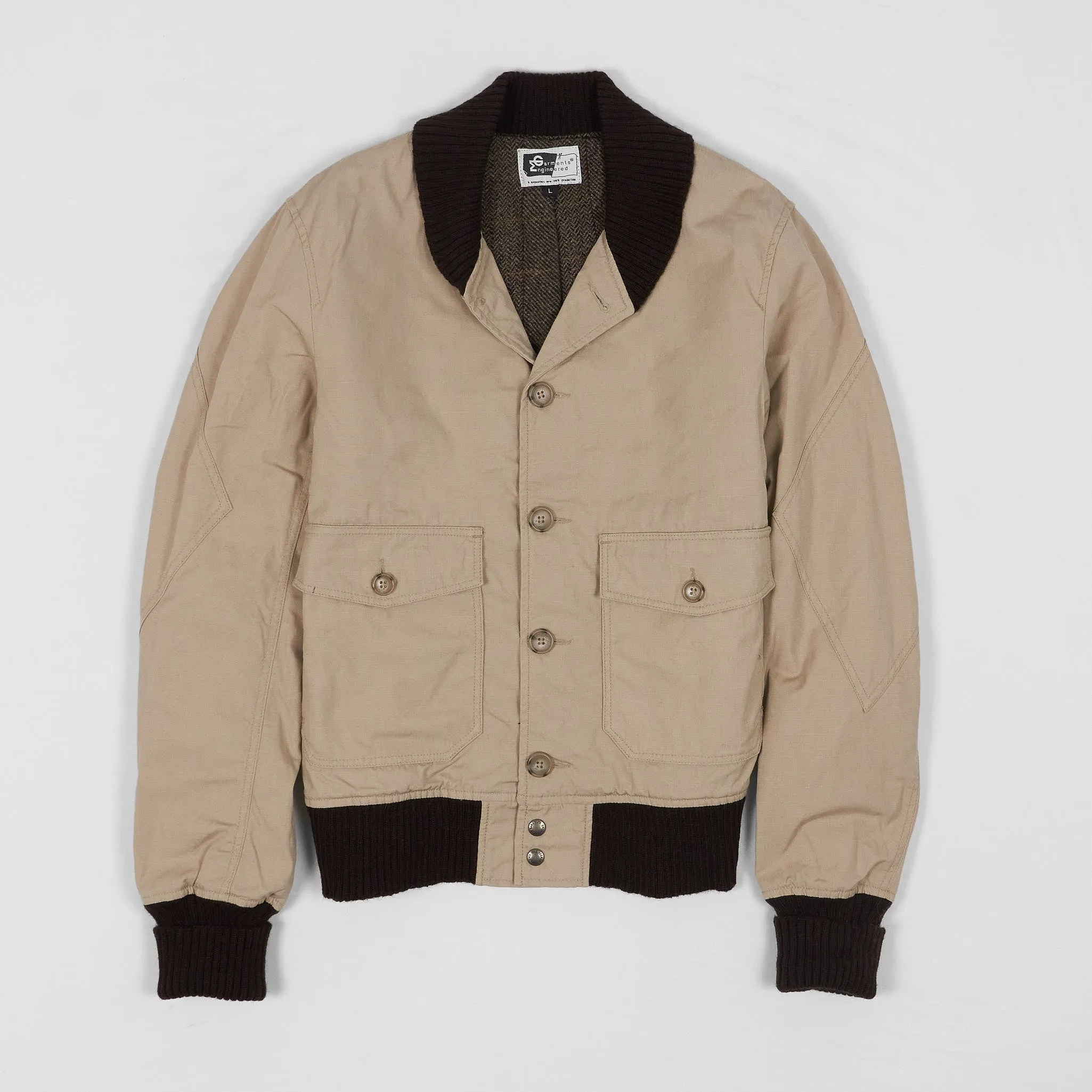 Engineered Garments Rip Stop A-1 Inspired Bomber Jacket sold by DeeCee style