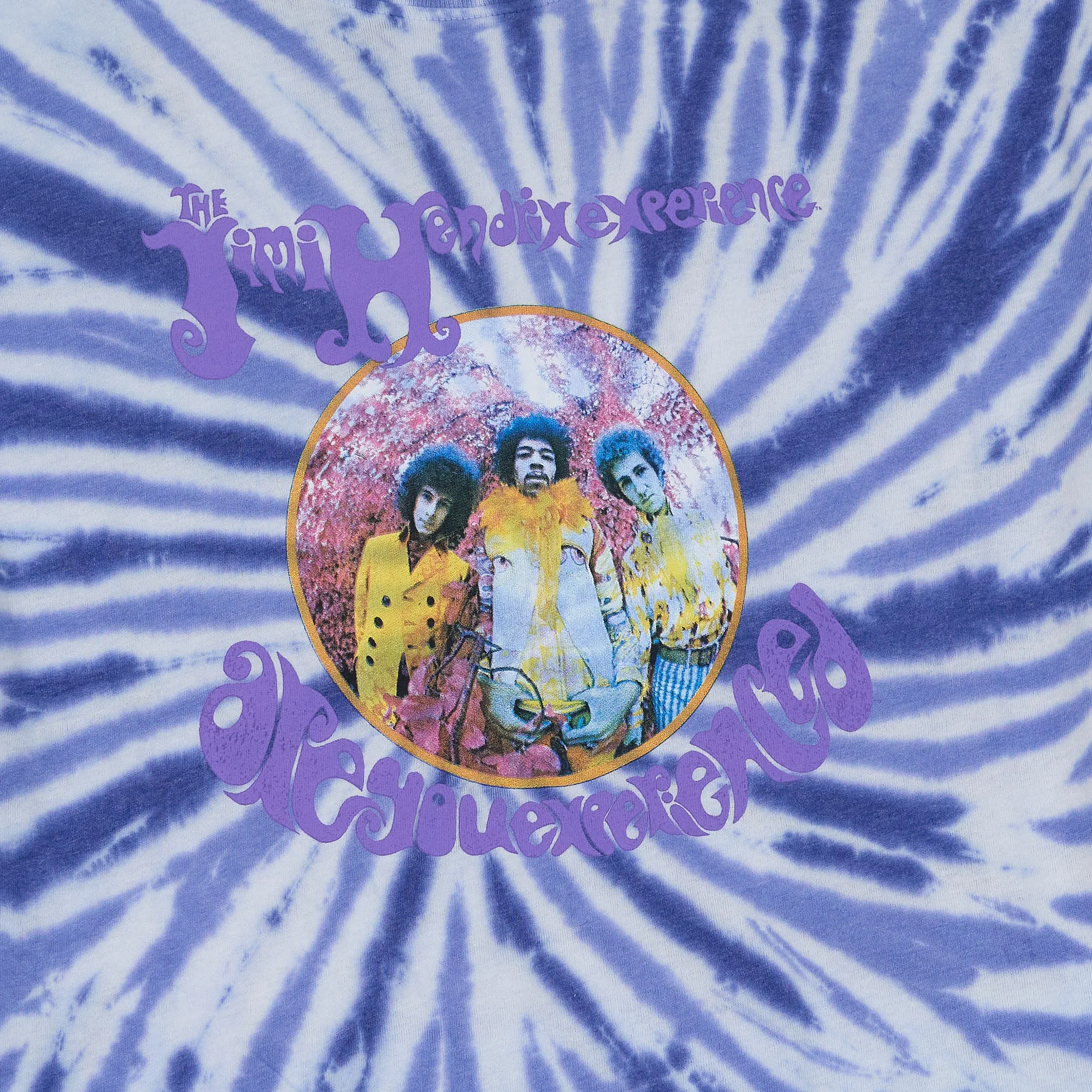 Jimi Hendrix Are Yous Experienced Crew Neck Batik T-Shirt sold by DeeCee style product image thumbnail 2