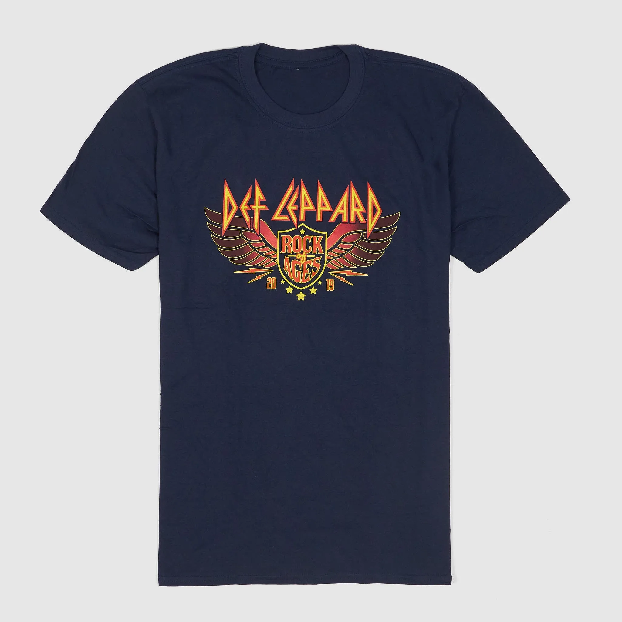 Def Leppard 2019 Tour Crew Neck Rock T-Shirt sold by DeeCee style