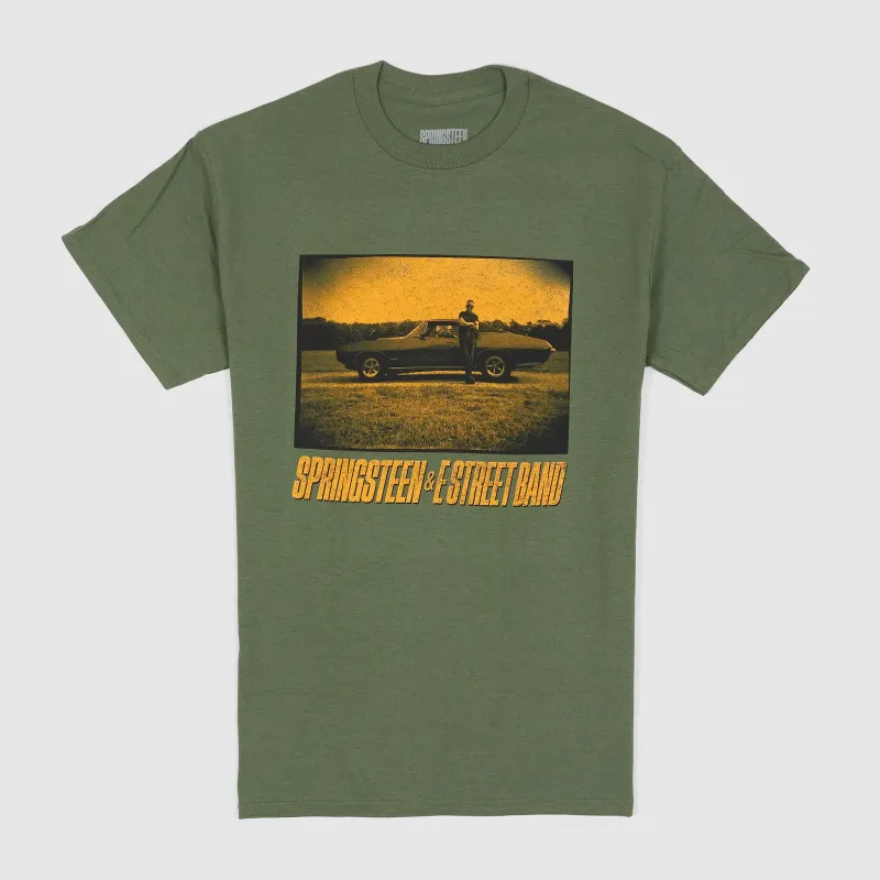 Bruce Springsteen Tour 23 Crew Neck Rock T-Shirt made by DeeCee style