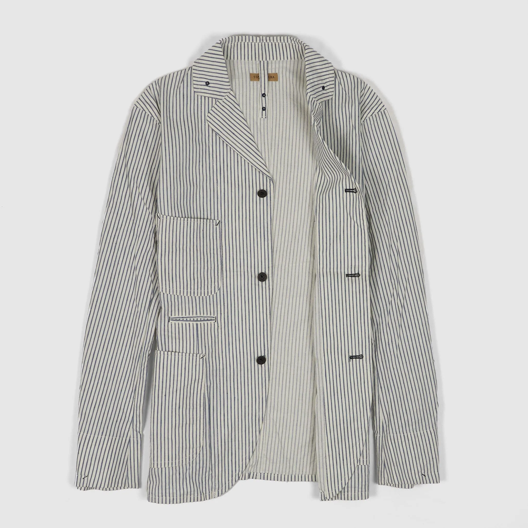Tossy Miura Pin Striped Work Blazer sold by DeeCee style product image thumbnail 2