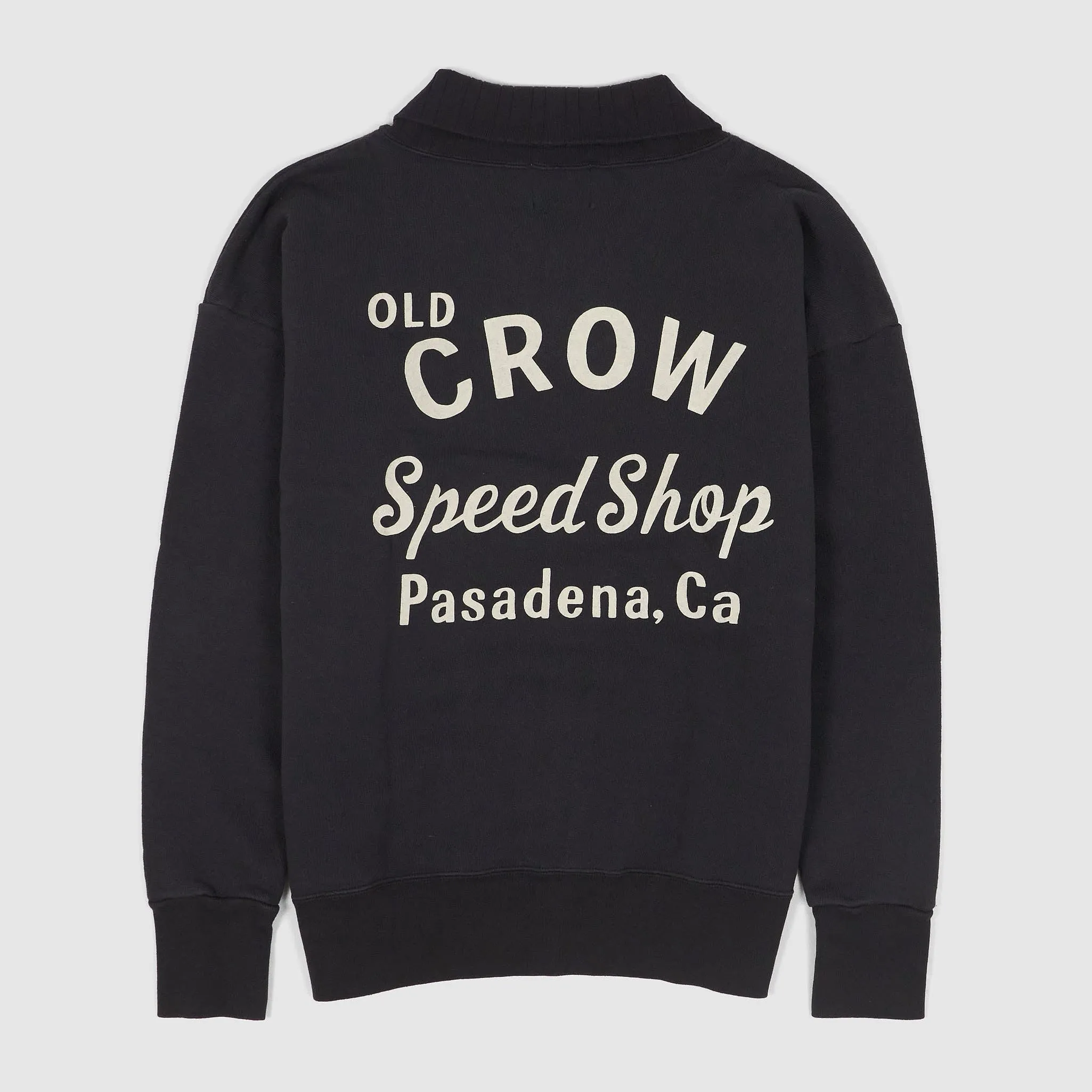 Old Crow Speed Shop by Glad Hand & Co. Shawl Collar Sweater sold by DeeCee style product image thumbnail 2