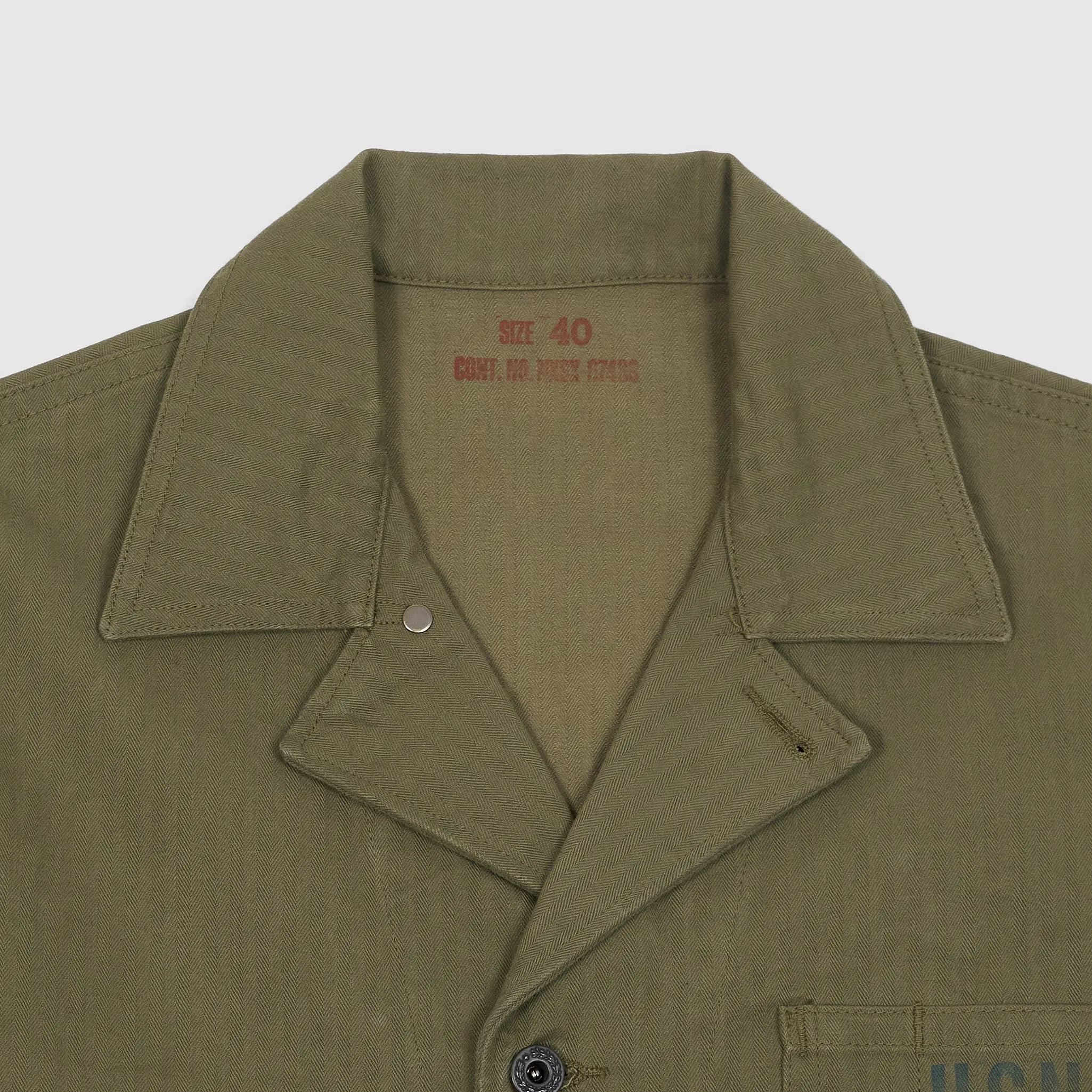 Buzz Rickson`s USN Overshirt Jacket sold by DeeCee style product image thumbnail 3