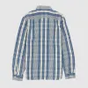 Double RL Long Sleeve Cotton/ Linen Sports Plaid Shirt sold by DeeCee style