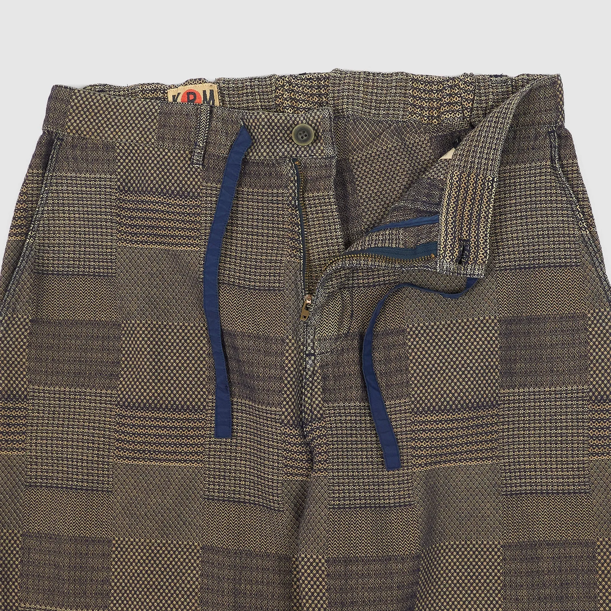 Koromo Jaquard Indigo Pants sold by DeeCee style product image thumbnail 4