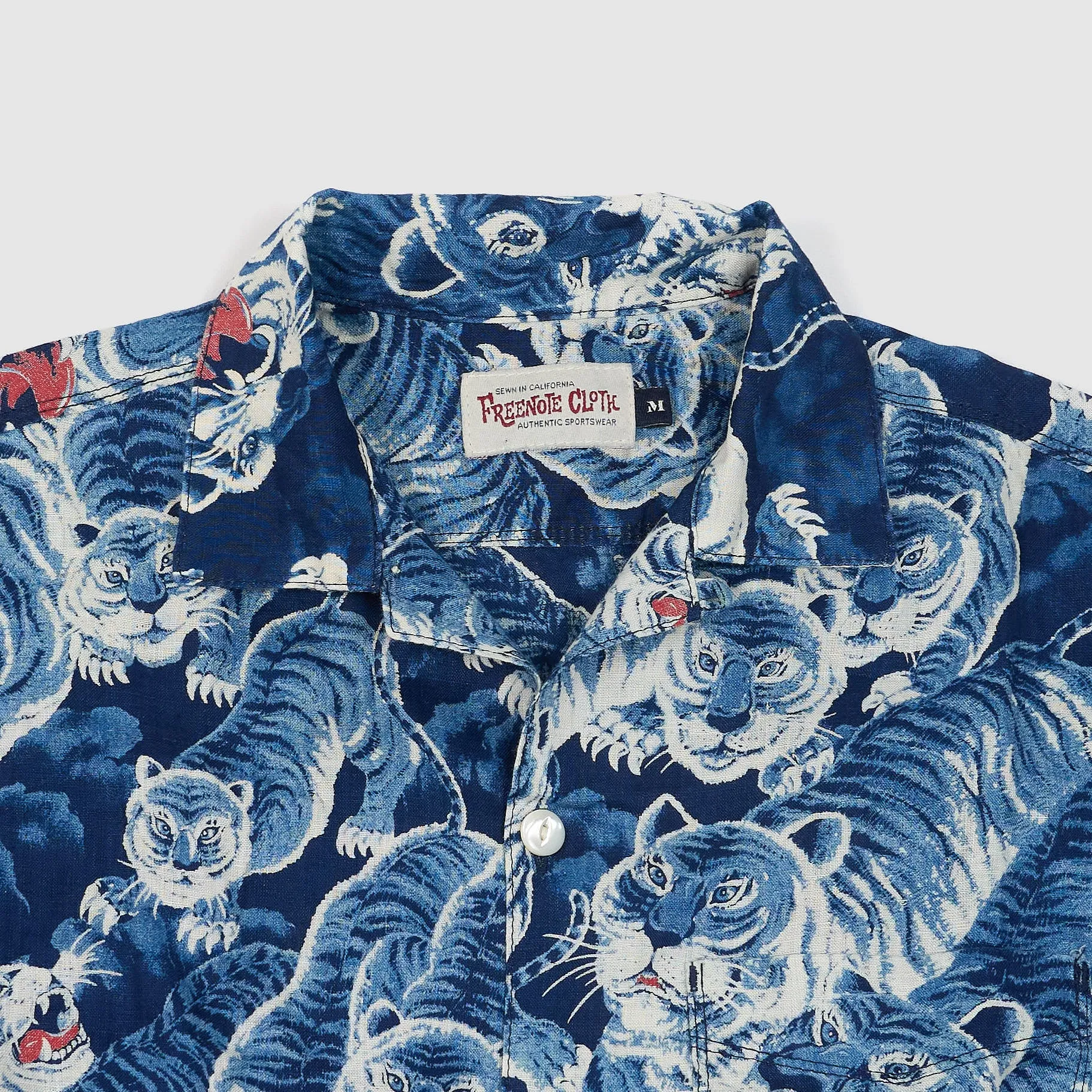 Freenote Cloth Ice Tiger Hawain Shirt sold by DeeCee style product image thumbnail 3