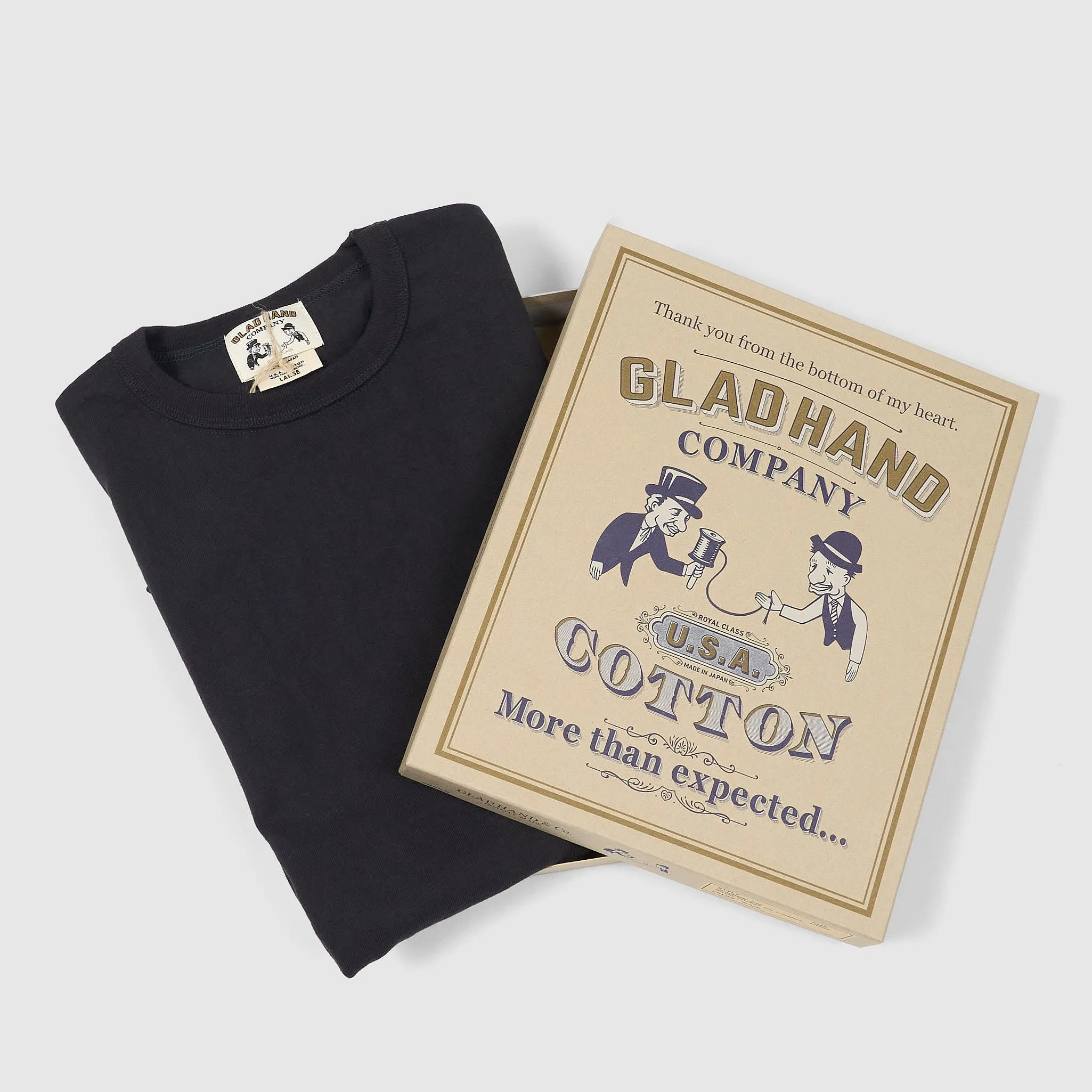 Glad Hand & Co. Royal Pocket Crewneck T-Shirt sold by DeeCee style