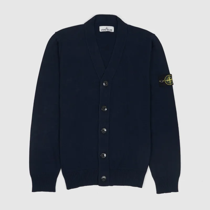 Stone Island Knitted Cotton Cardigan sold by DeeCee style