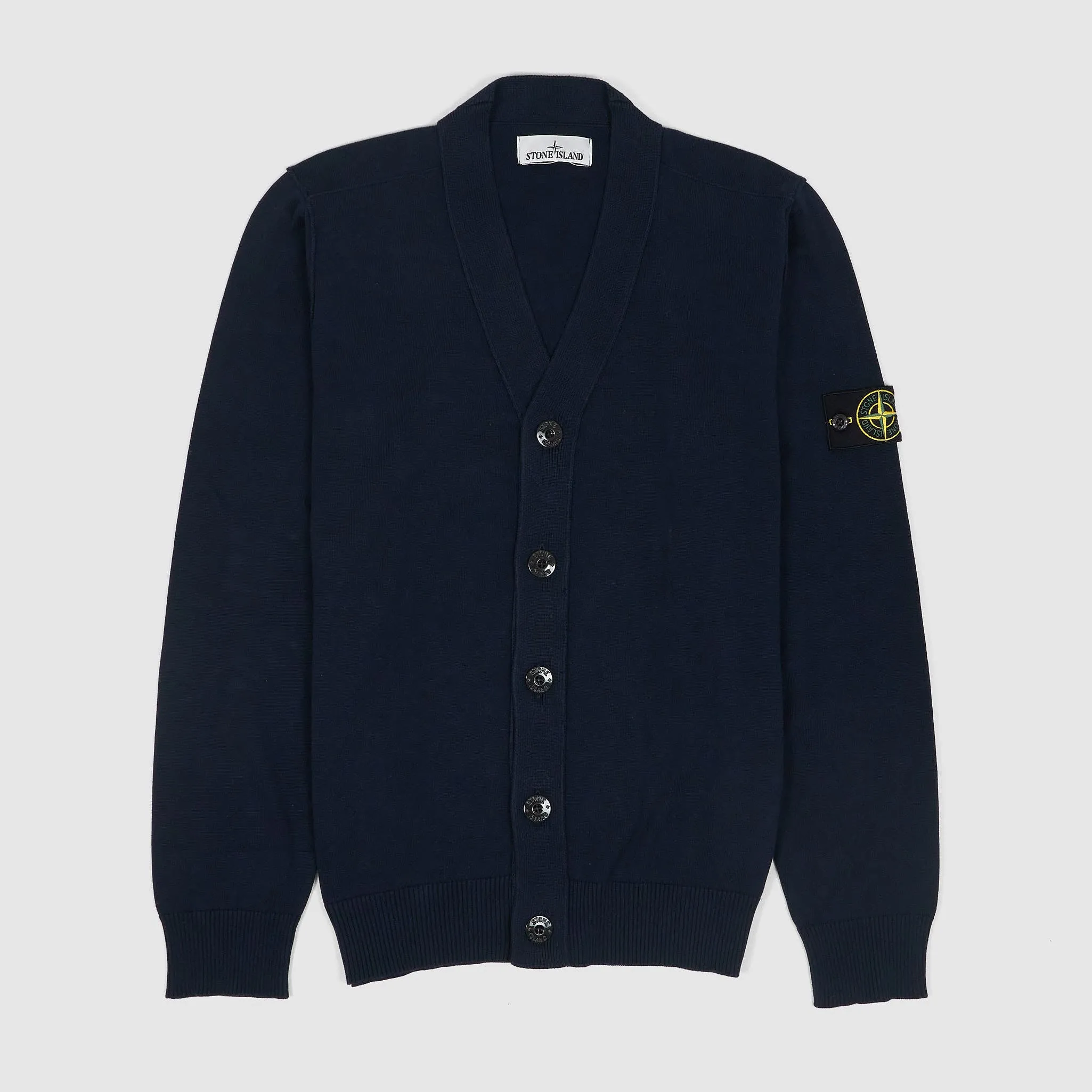 Stone Island Knitted Cotton Cardigan sold by DeeCee style